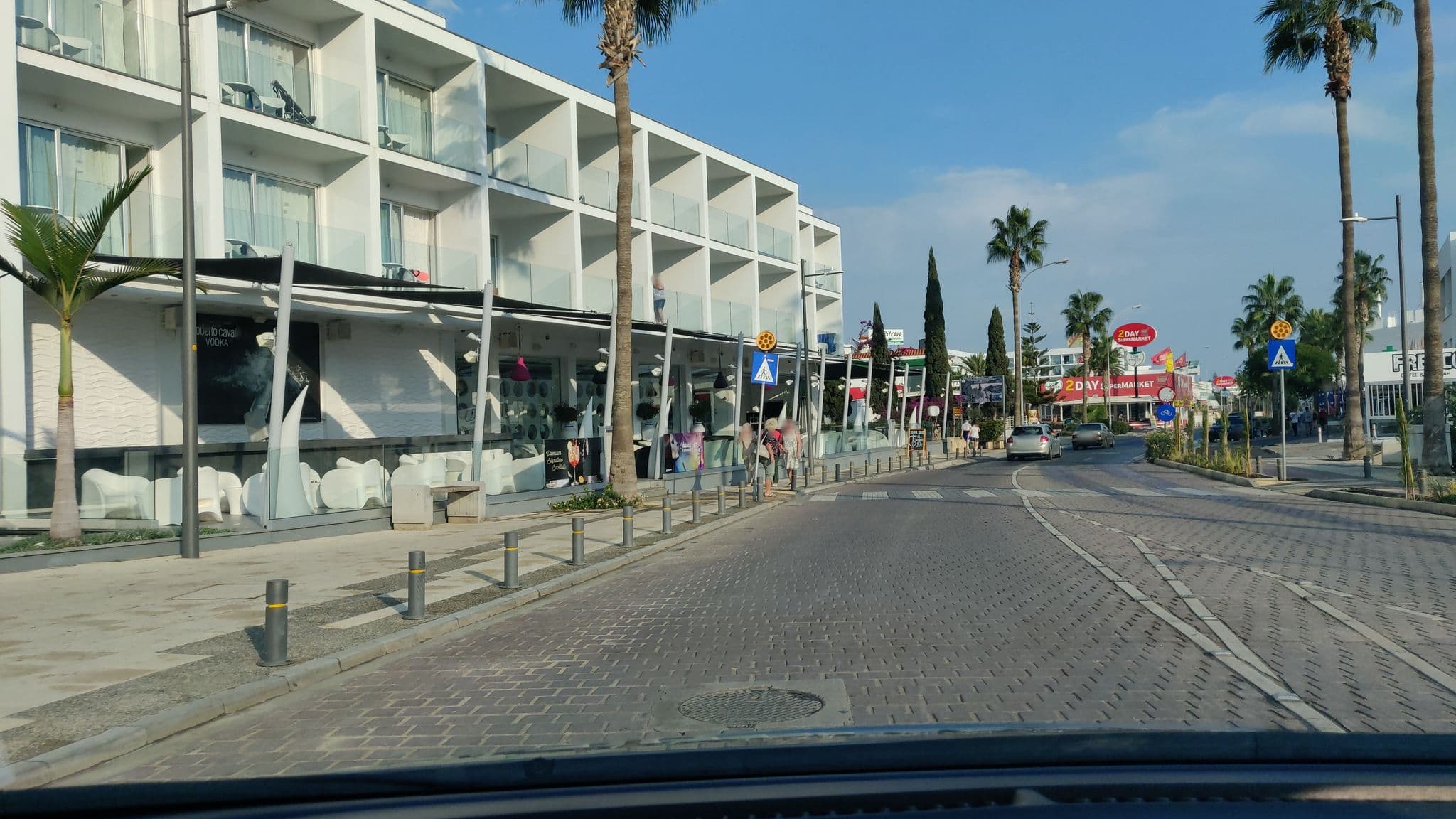 Street view near River Rock Hotel, Ayia Napa — © chaikovsky (CC BY-SA · Mapillary)