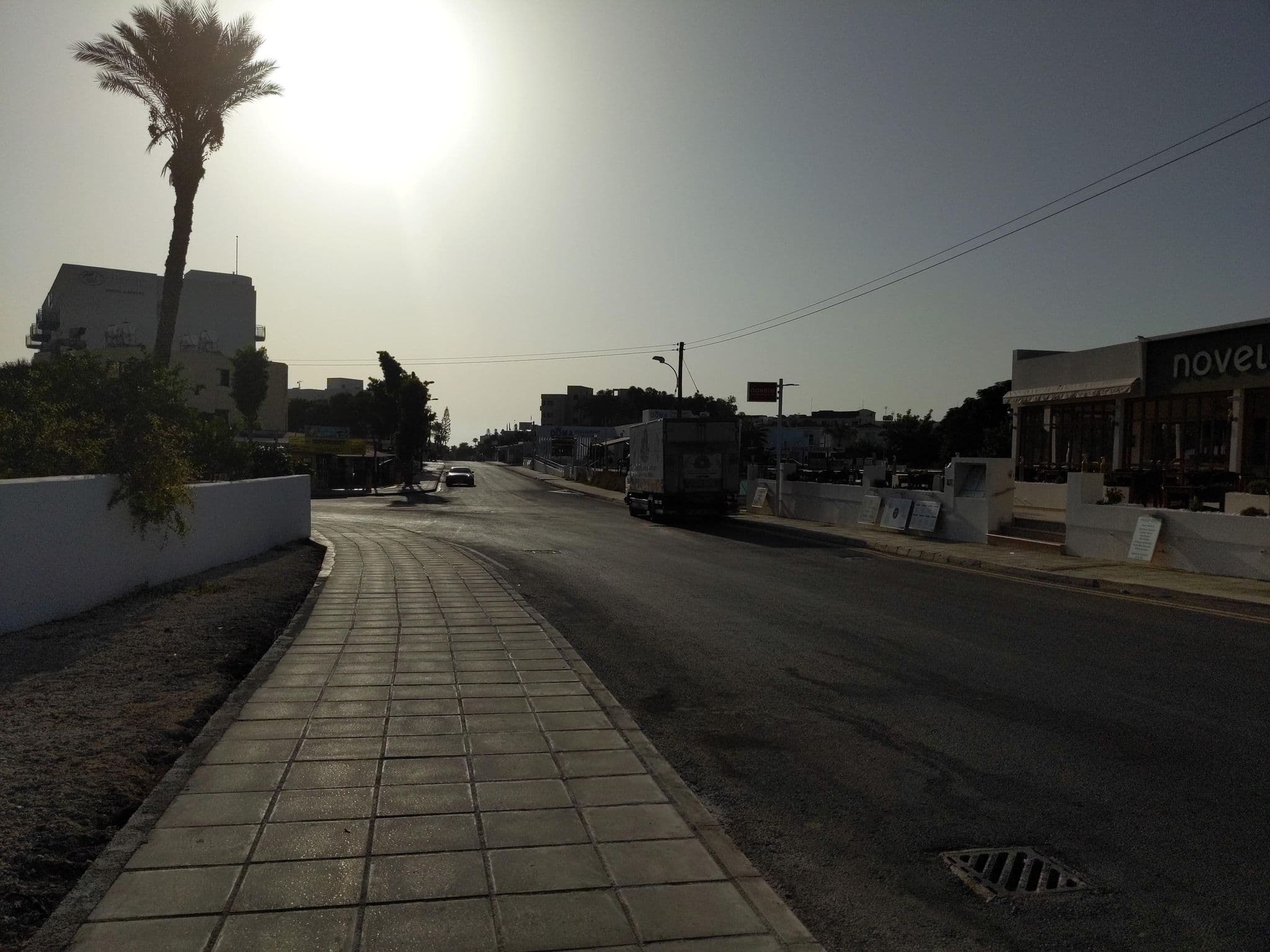Street view near Livas Hotel Apartments, Protaras