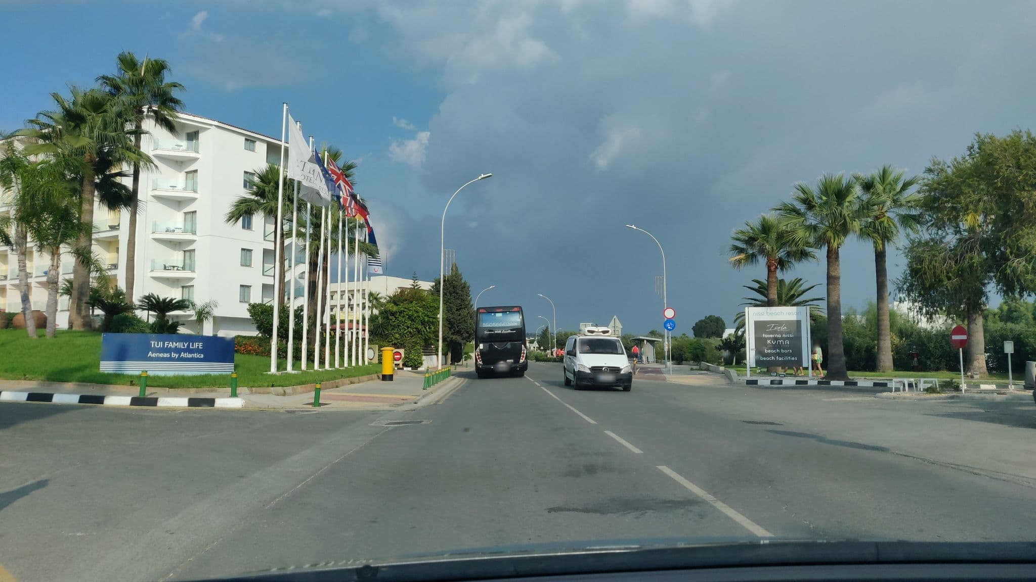 Street view near Aeneas, Ayia Napa — © chaikovsky (CC BY-SA · Mapillary)
