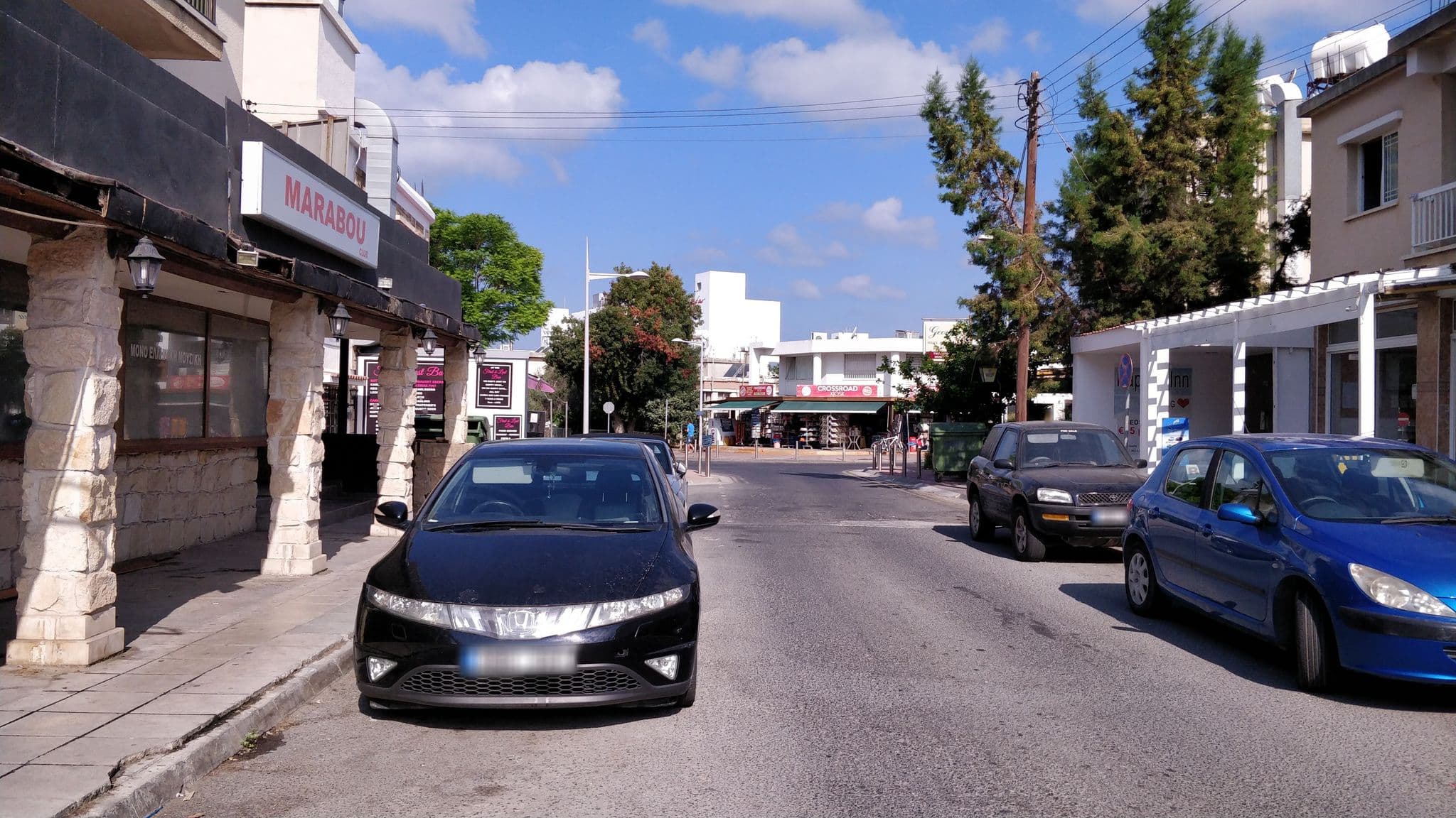 Street view near Trip Yard camping Paphos, Paphos — © dmitriiv (CC BY-SA · Mapillary)