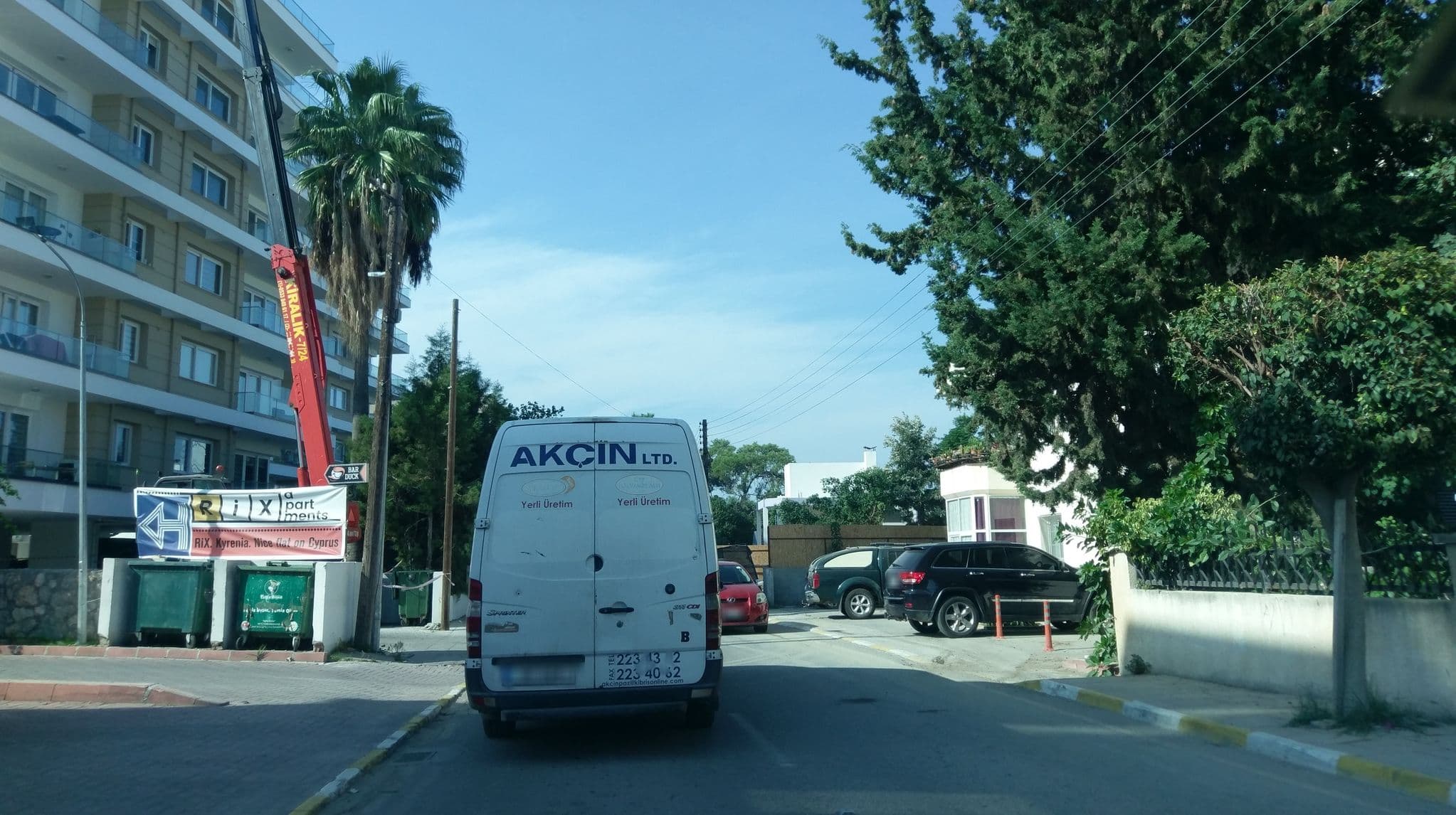 Street view near RIX SITESI B6, Kyrenia — © ozkanilyasaksu (CC BY-SA · Mapillary)