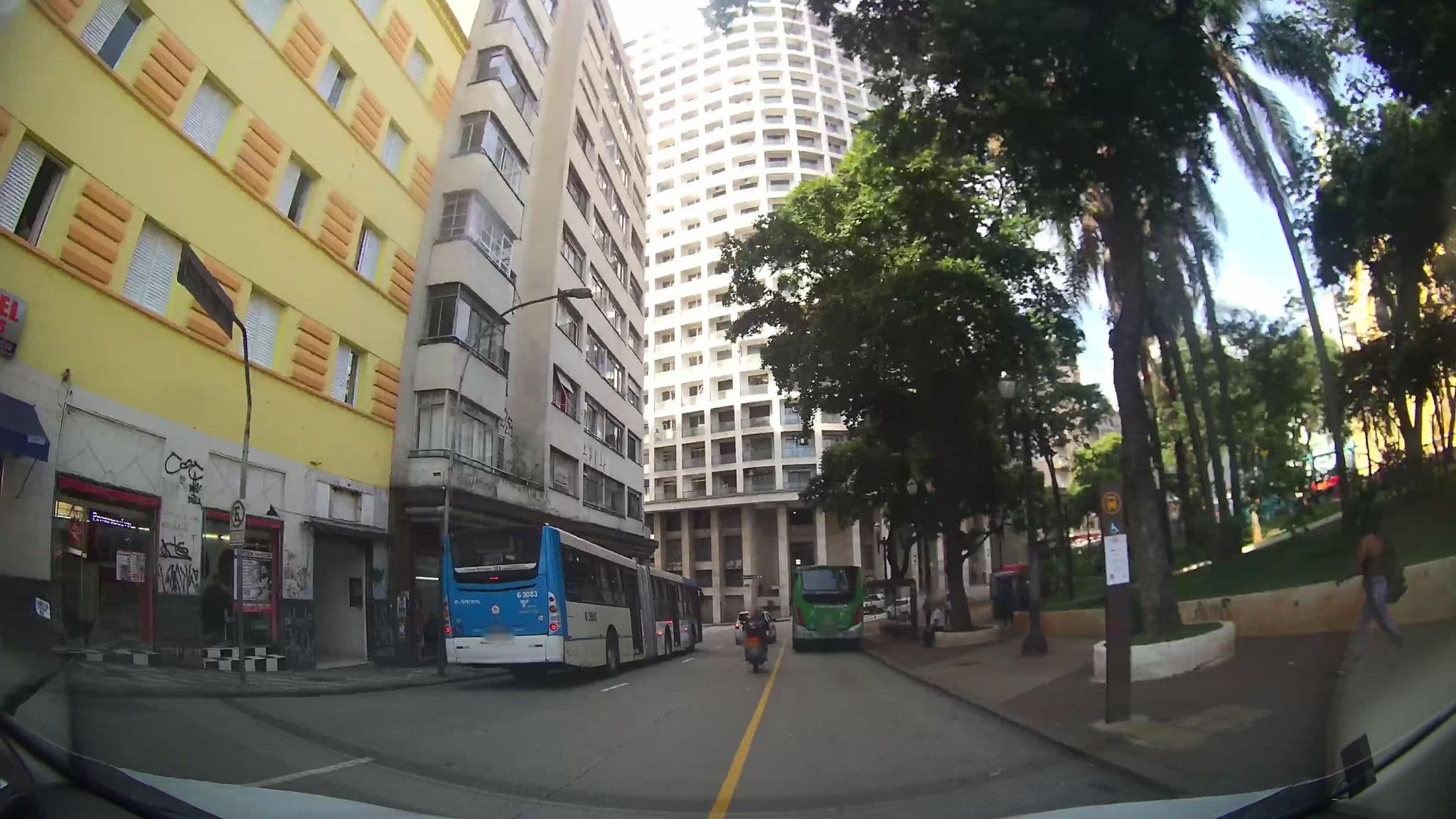 Street view near Piolin Palace Hotel, Republica — © marciosampaio (CC BY-SA · Mapillary)