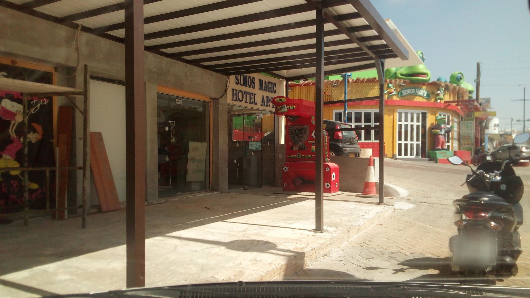 Street view near Simos magic app, Ayia Napa — © stpkyriakou (CC BY-SA · Mapillary)
