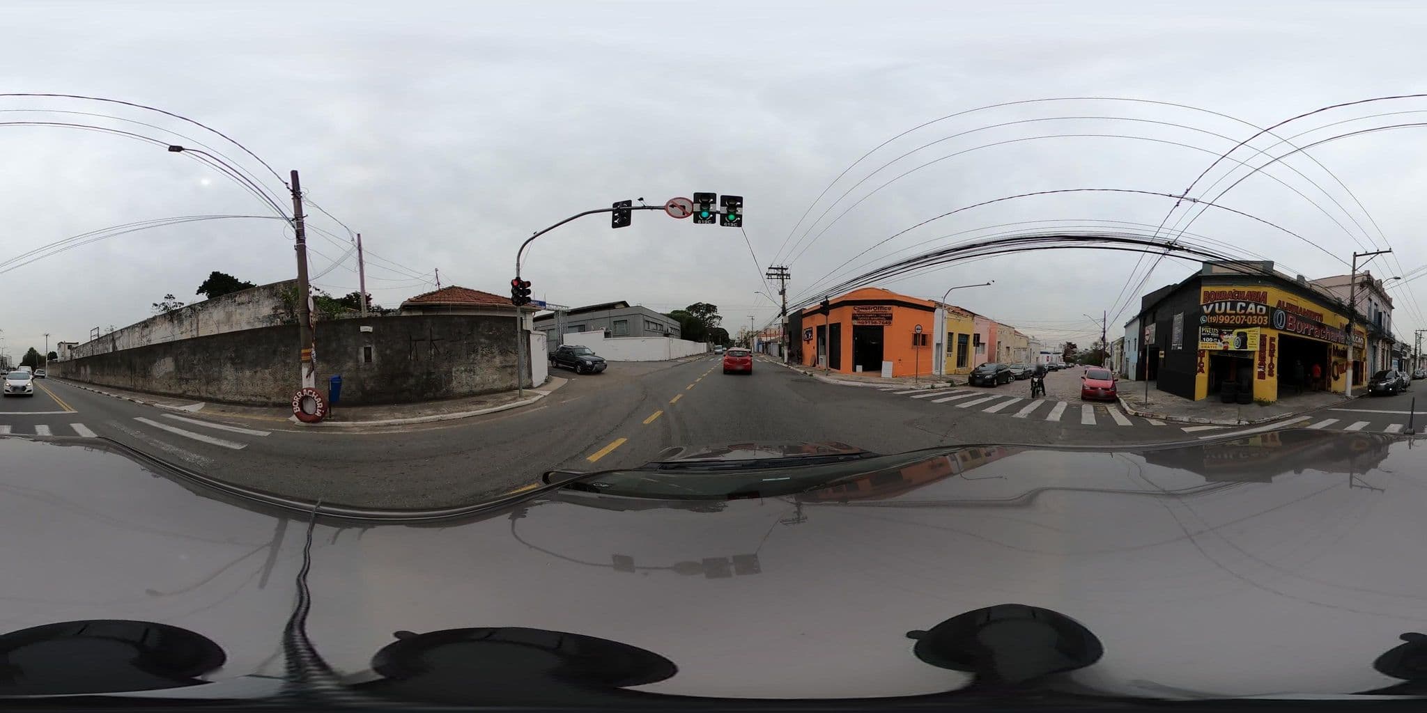 Street view near Pousada Campinas, Campinas — © jmfaria (CC BY-SA · Mapillary)