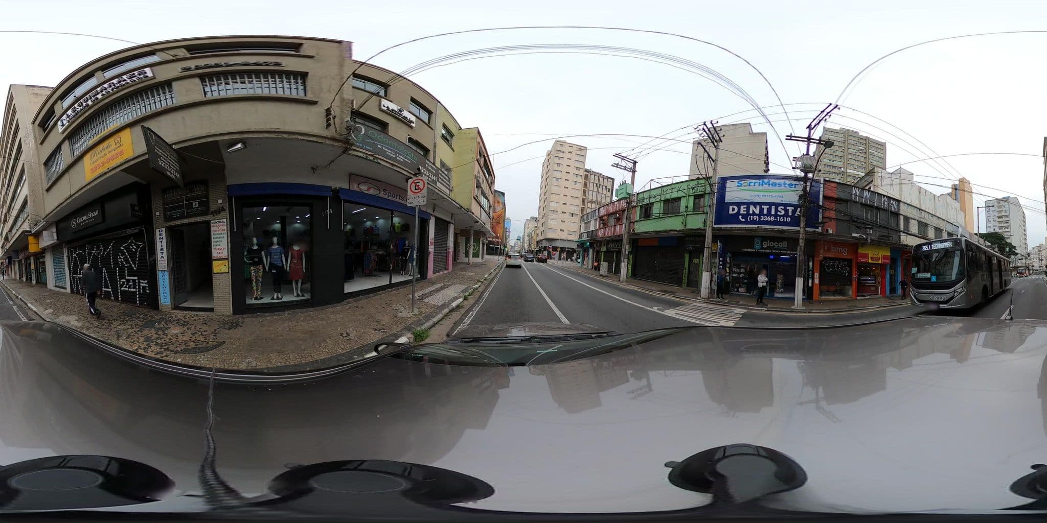 Street view near Hotel Ipe, Campinas — © jmfaria (CC BY-SA · Mapillary)