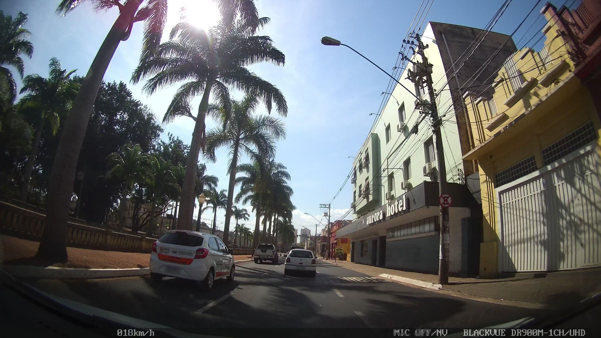 Street view near Aurora Hotel, Ribeirão Preto — © kaart5 (CC BY-SA · Mapillary)