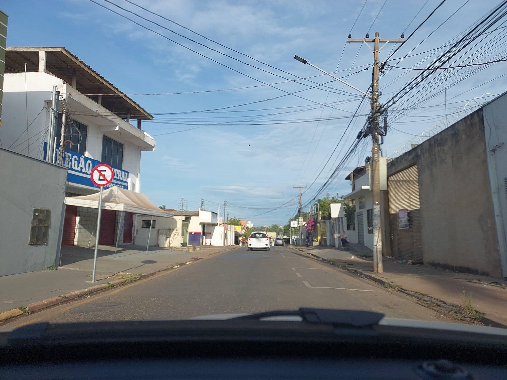 Street view near Hotel Rondonia, Cuiabá — © klaime (CC BY-SA · Mapillary)
