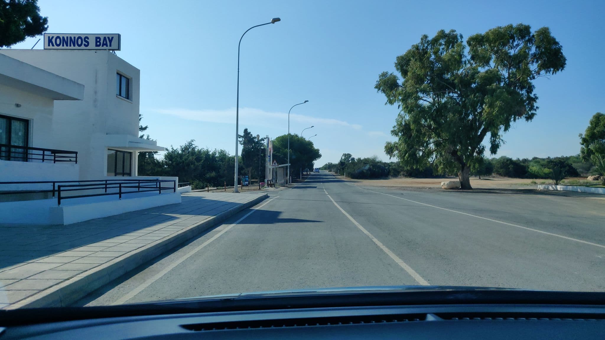 Street view near Konnos Bay, Protaras