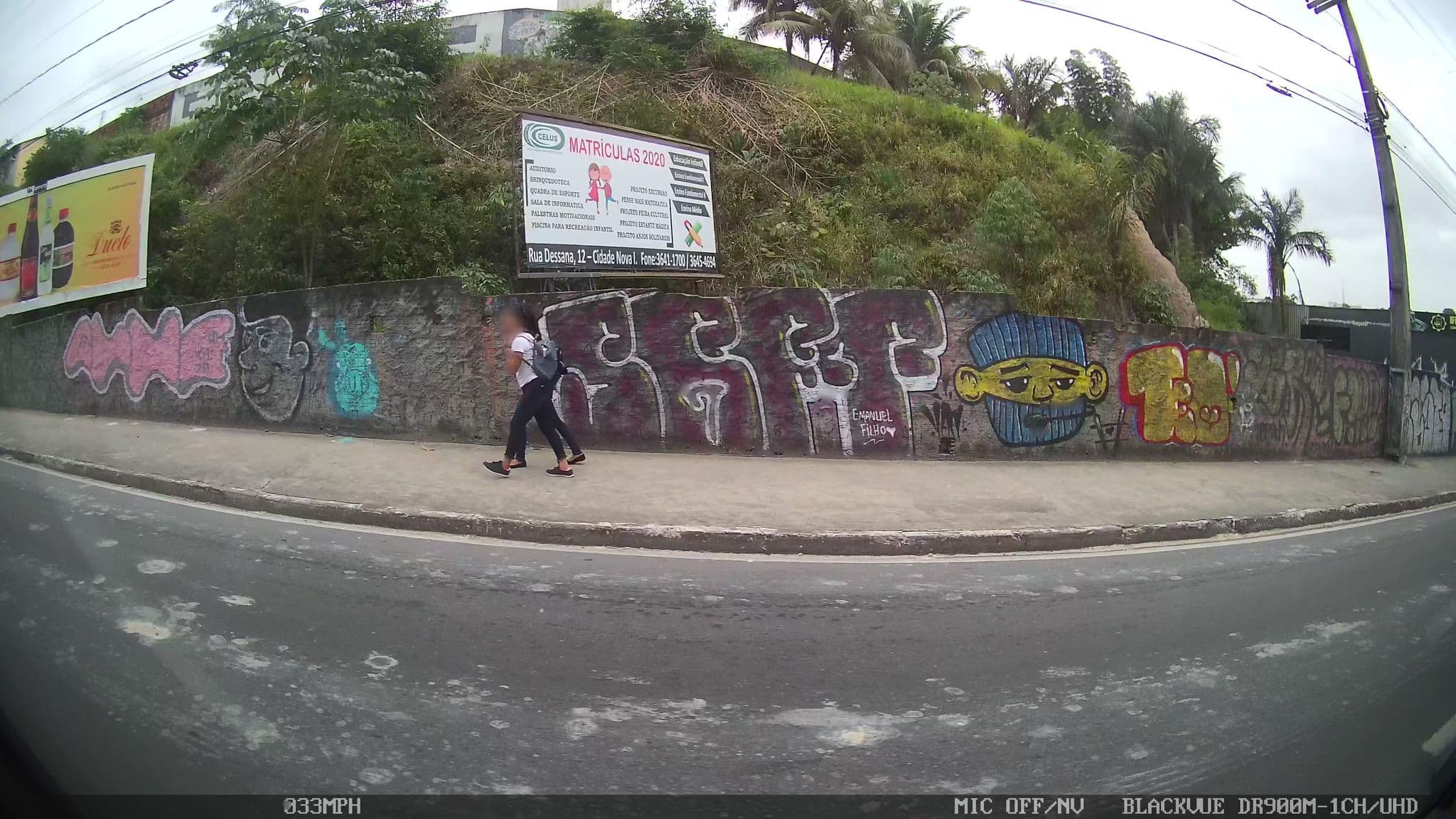 Street view near Diamantes Pousada, Manaus — © kaart_1 (CC BY-SA · Mapillary)