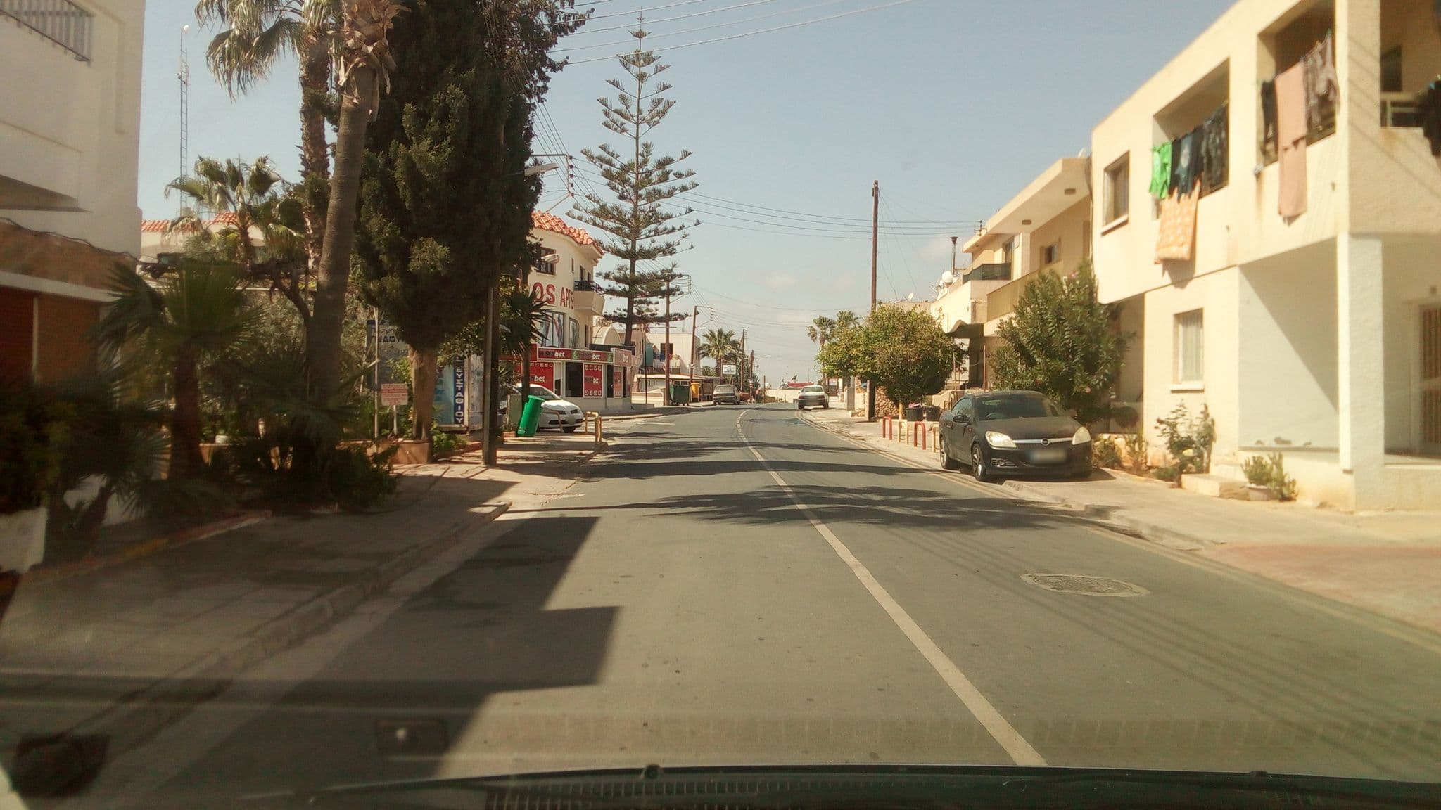 Street view near Flora Maria Apartments, Ayia Napa — © stpkyriakou (CC BY-SA · Mapillary)