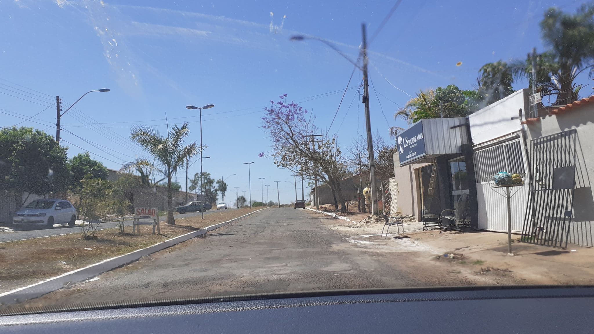 Street view near Pousada LN, Caldas Novas — © projetorf (CC BY-SA · Mapillary)