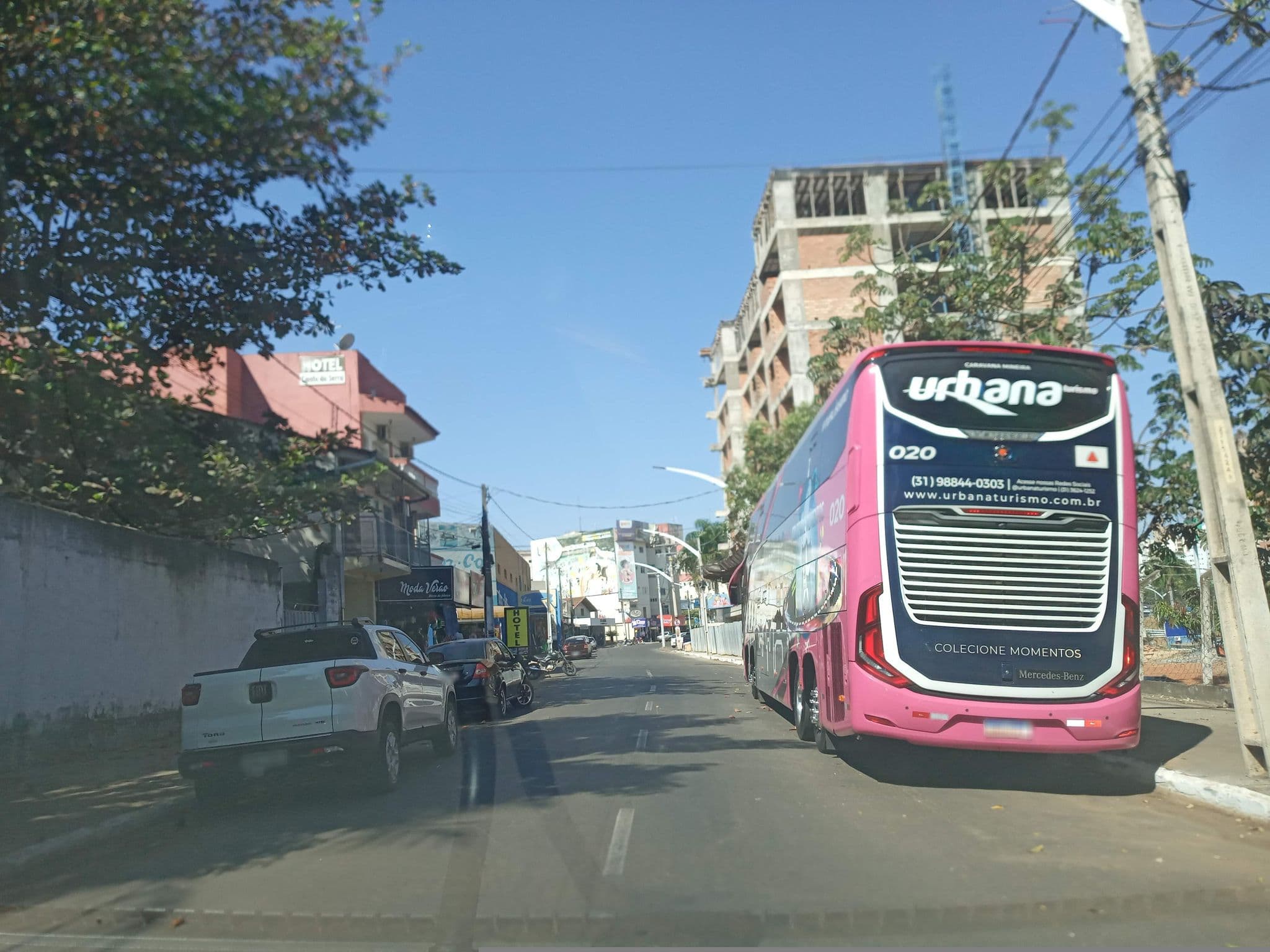 Street view near Pousada Paraíso, Caldas Novas — © marcos_medeiros (CC BY-SA · Mapillary)