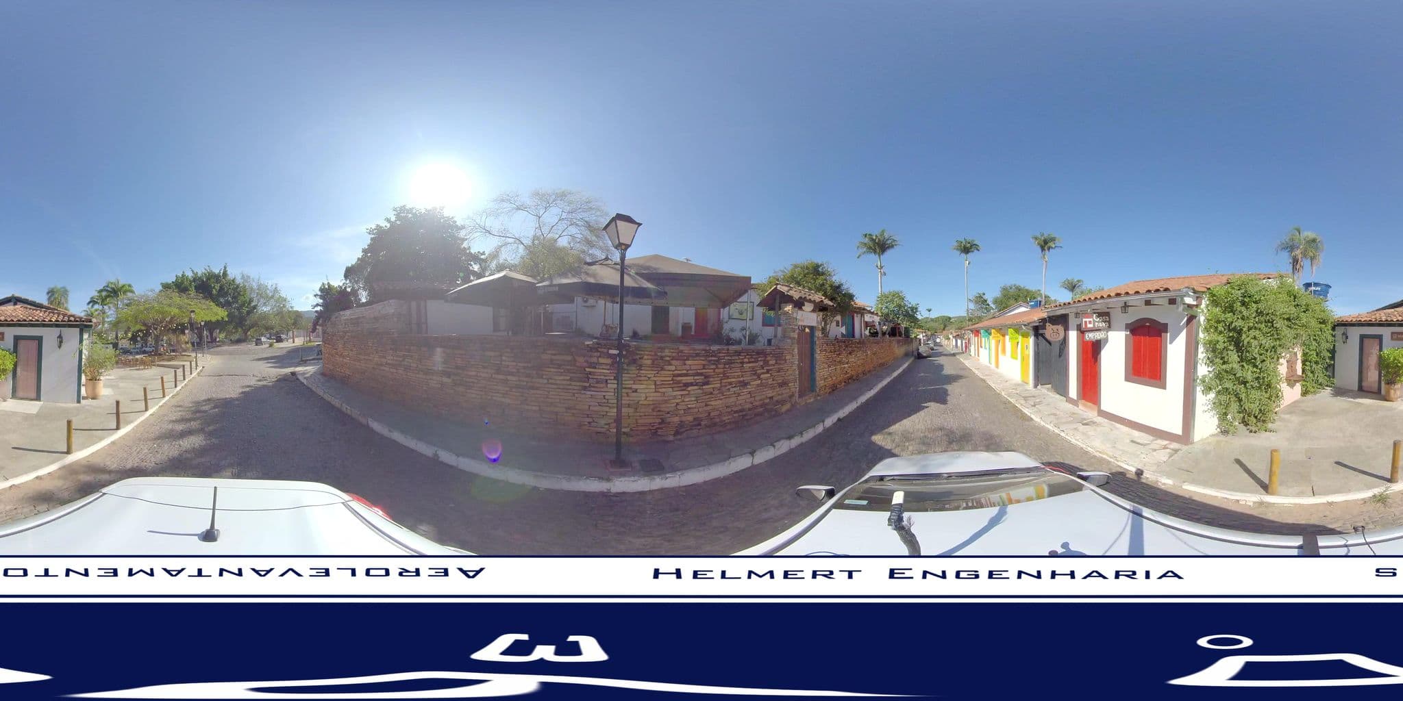 Street view near Pousada do sobrado, Pirenópolis — © helmert_engenharia (CC BY-SA · Mapillary)