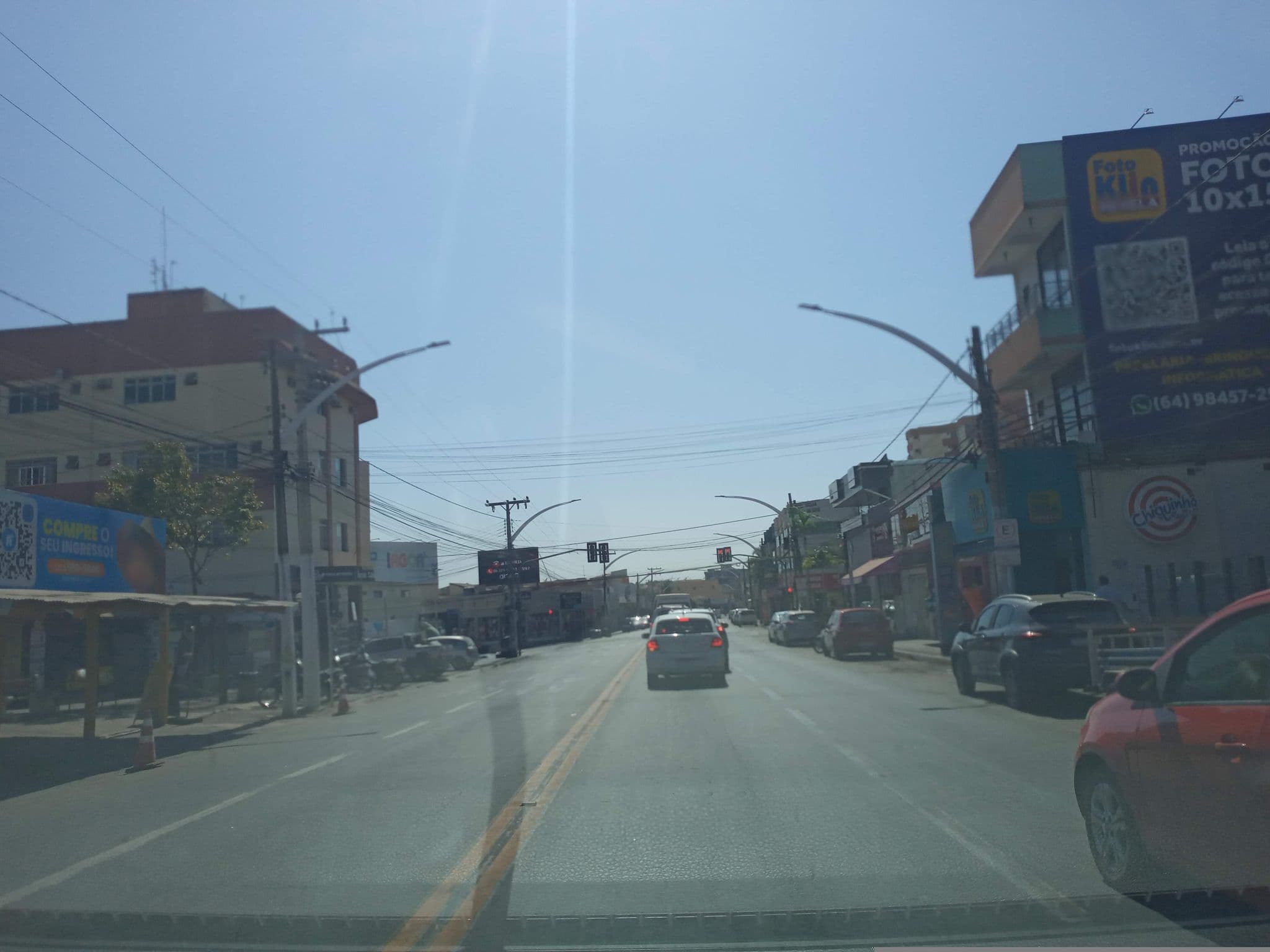 Street view near Hotel Central Restaurante Mais Aromas, Caldas Novas — © marcos_medeiros (CC BY-SA · Mapillary)