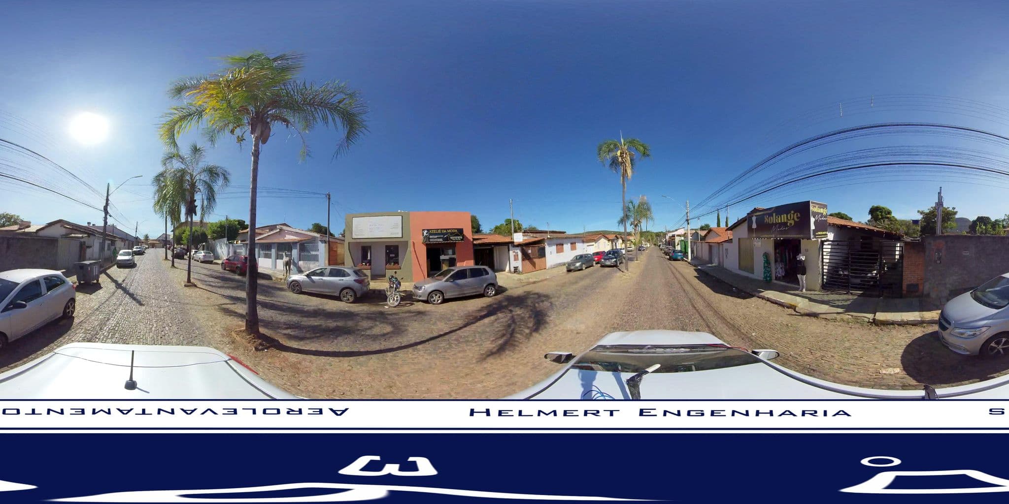 Street view near Pousada Pouse no Jardim, Pirenópolis — © helmert_engenharia (CC BY-SA · Mapillary)