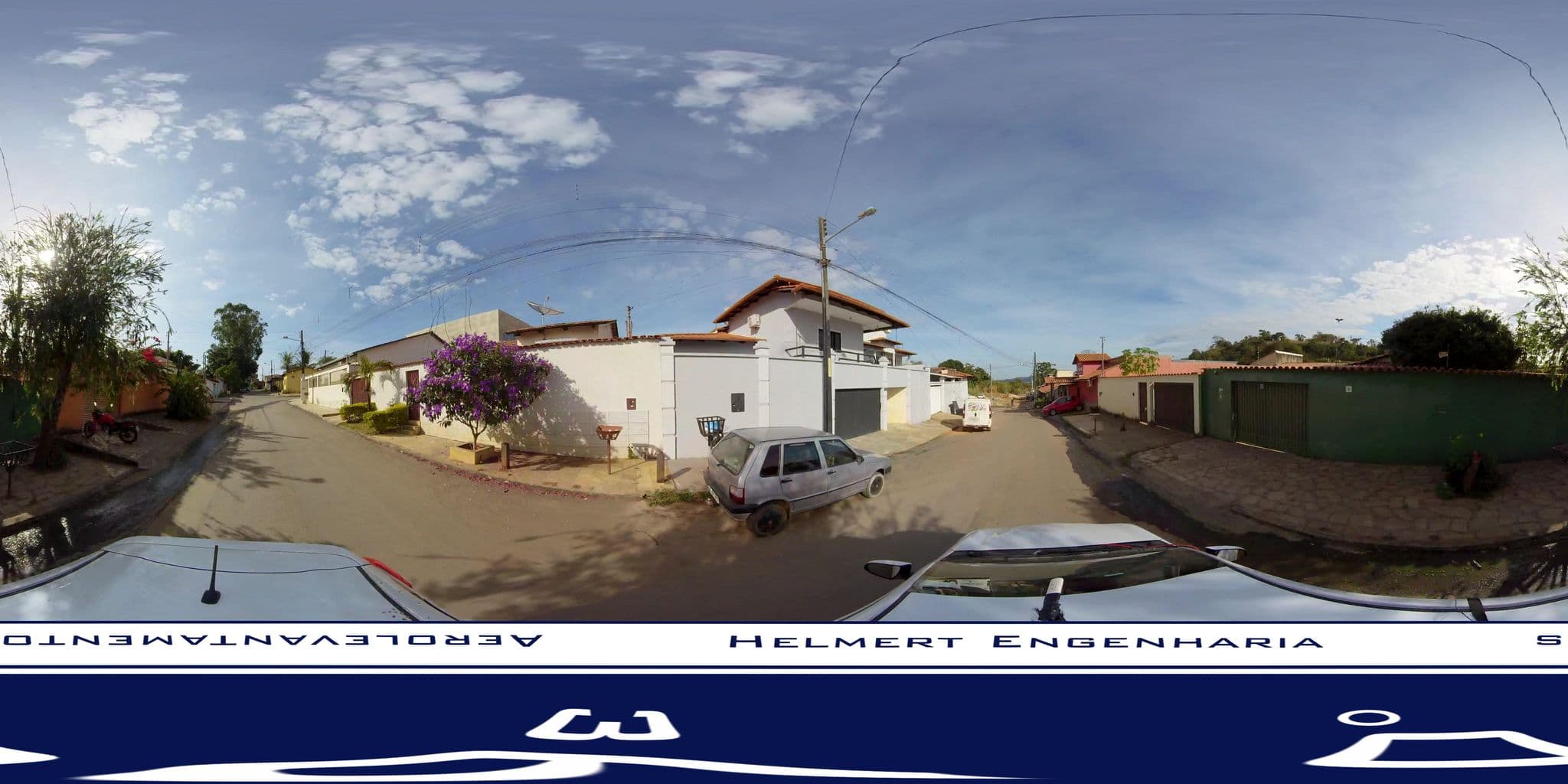 Street view near Pousada la Luna dos Pireneus, Pirenópolis — © helmert_engenharia (CC BY-SA · Mapillary)