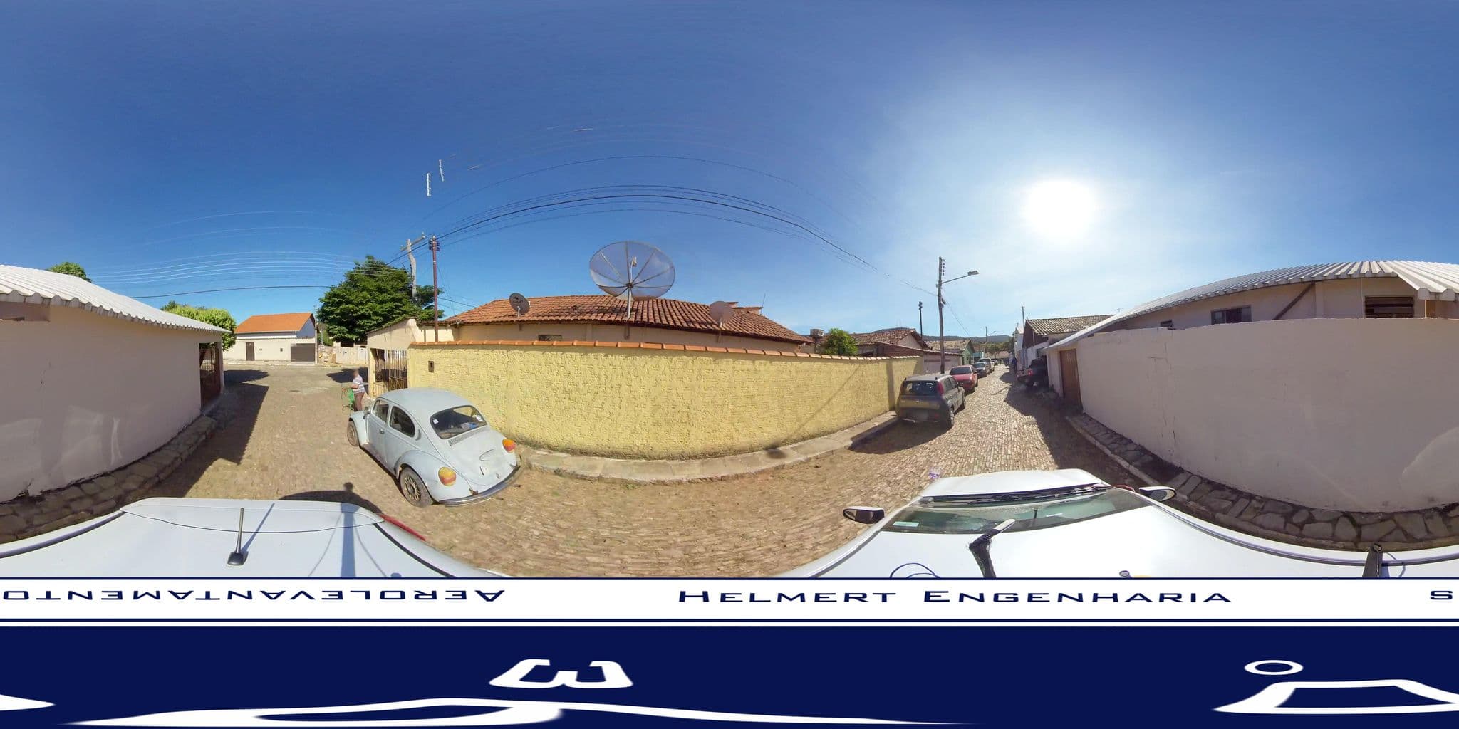 Street view near Namaste Hostel, Pirenópolis — © helmert_engenharia (CC BY-SA · Mapillary)