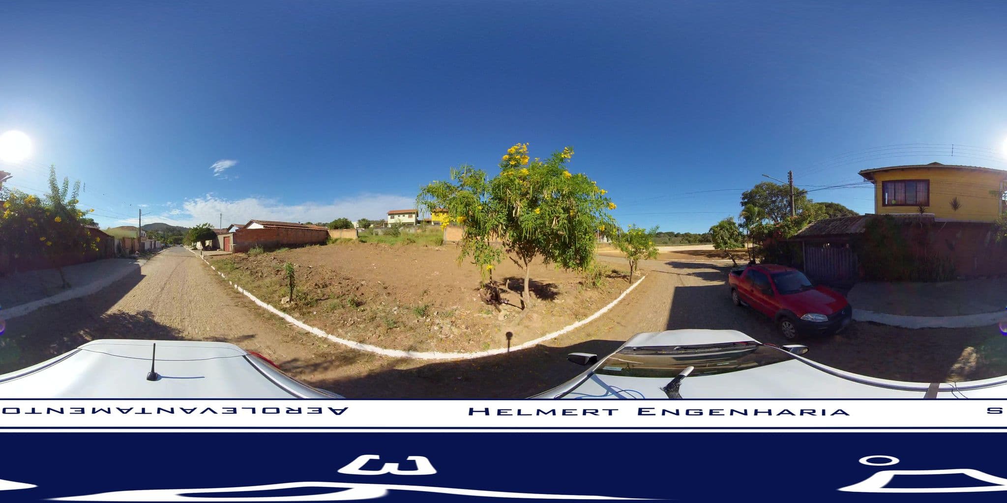 Street view near Hostel Jenafree, Pirenópolis — © helmert_engenharia (CC BY-SA · Mapillary)