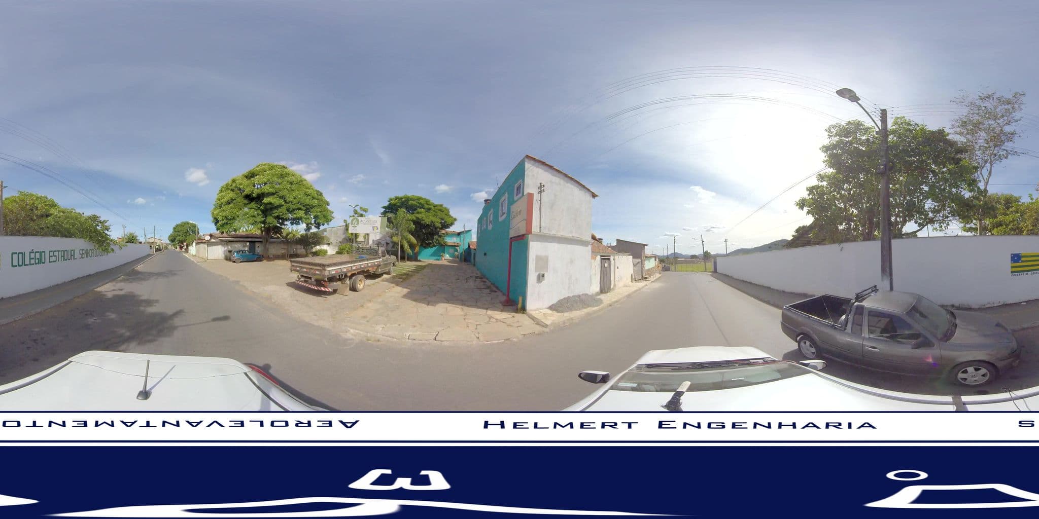 Street view near Pousada Casebre, Pirenópolis — © helmert_engenharia (CC BY-SA · Mapillary)