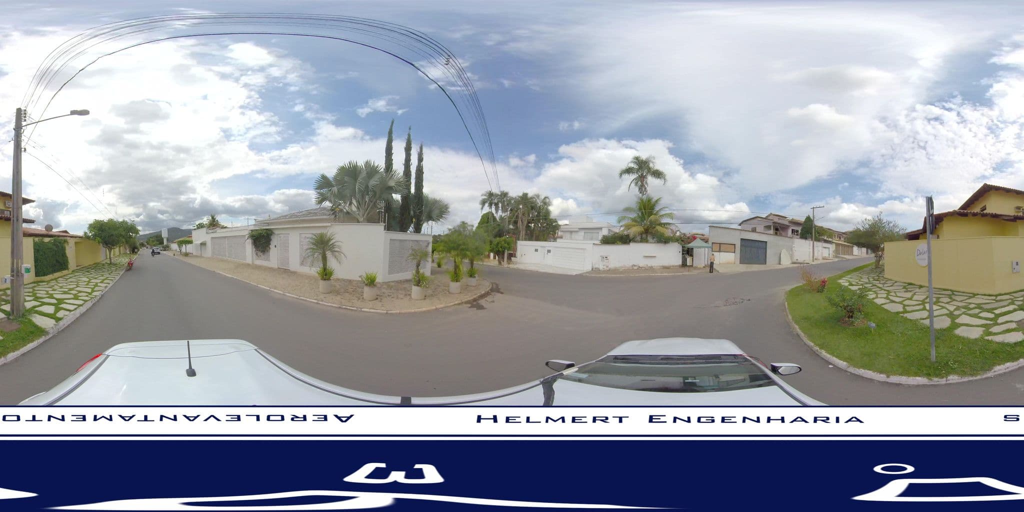 Street view near Pousada Pollyana, Pirenópolis — © helmert_engenharia (CC BY-SA · Mapillary)