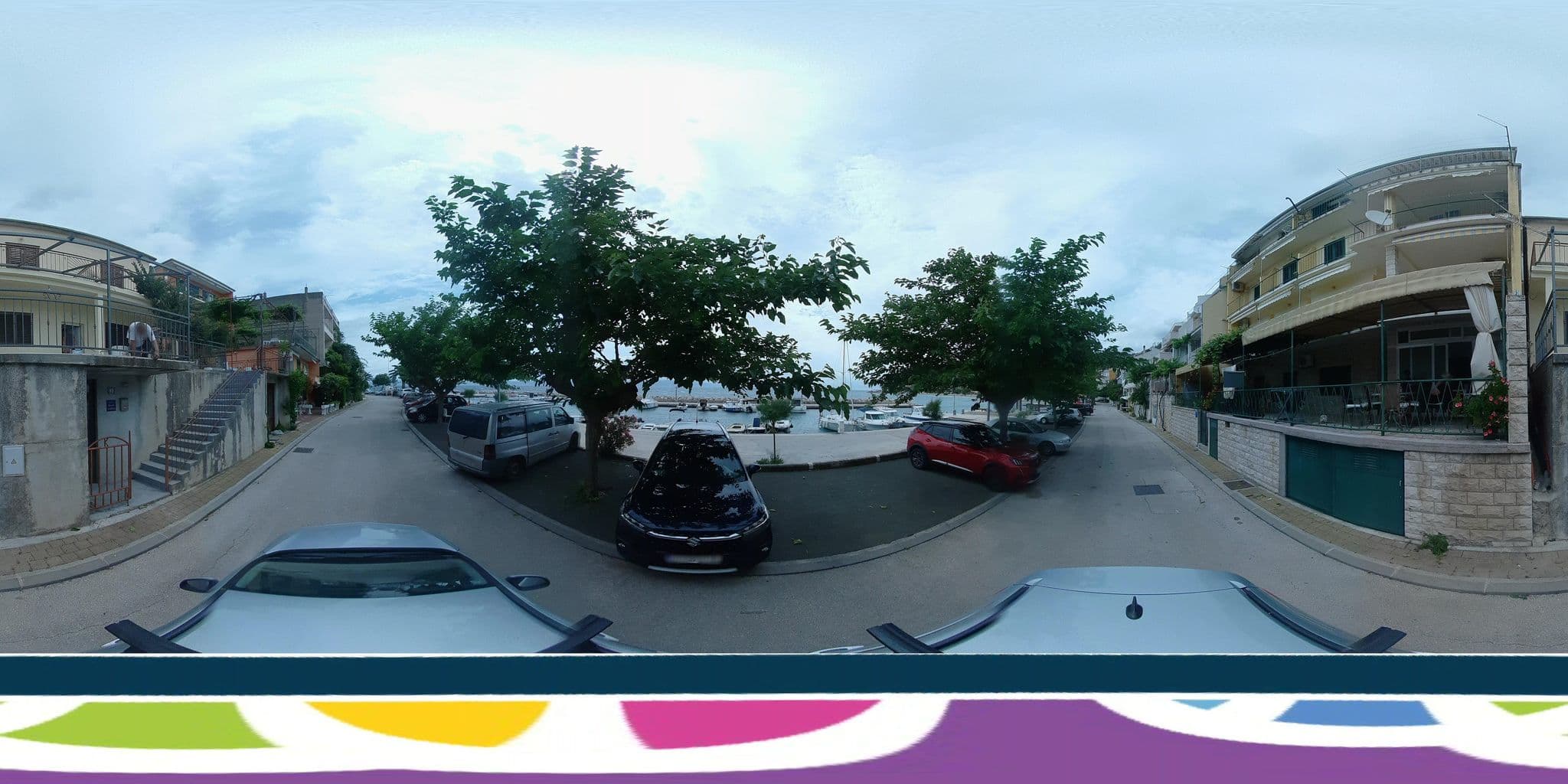 Street view near Hotel California, Podgora — © SilvioBasic (CC BY-SA · Mapillary)