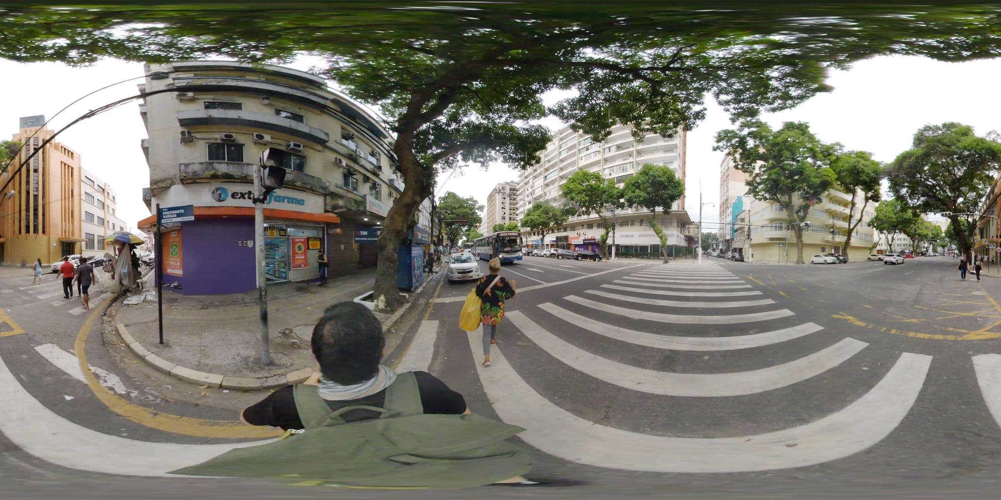 Street view near Hotel Novo Avenida, Belém — © mapconcierge (CC BY-SA · Mapillary)