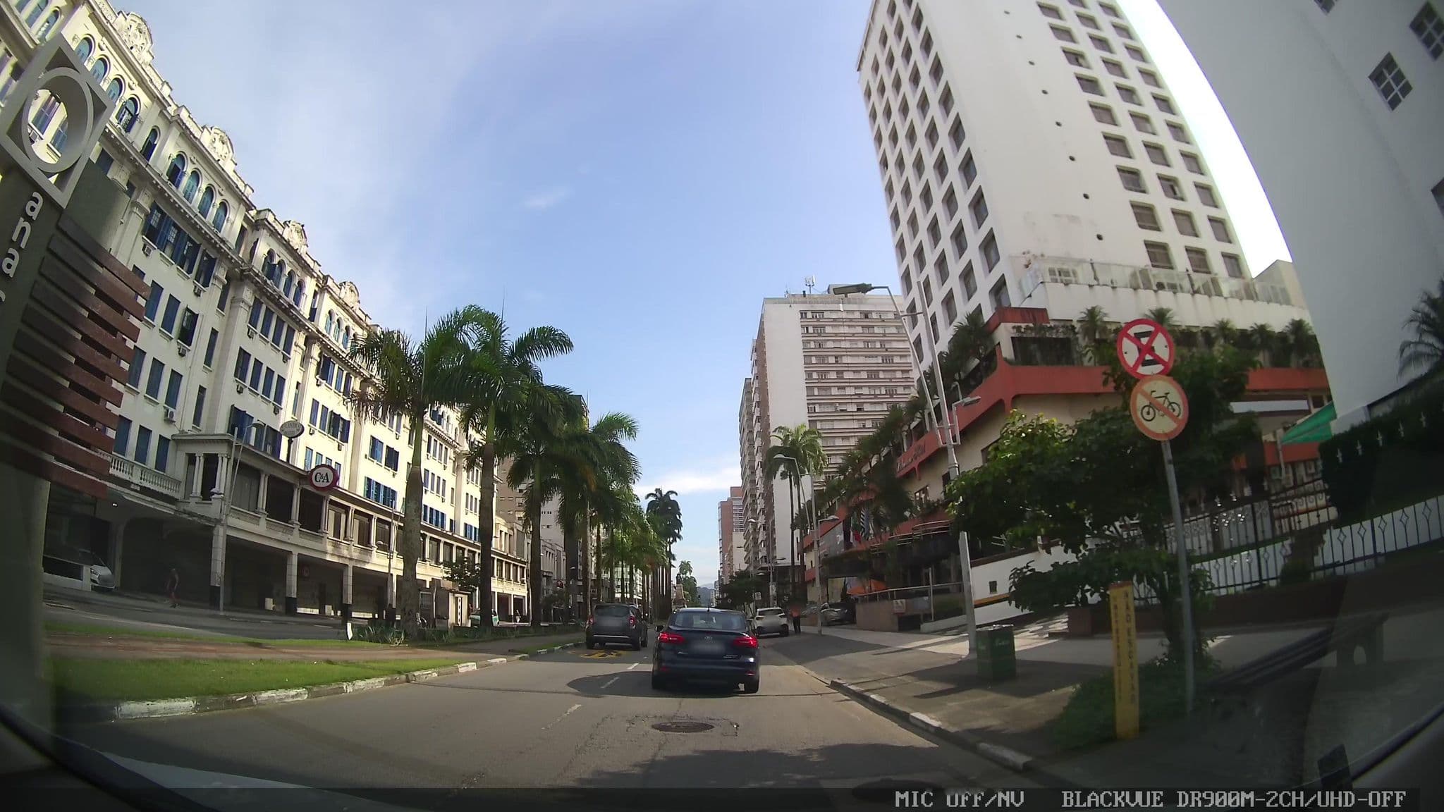 Street view near Hotel Parque Balneário, Santos — © marciosampaio (CC BY-SA · Mapillary)