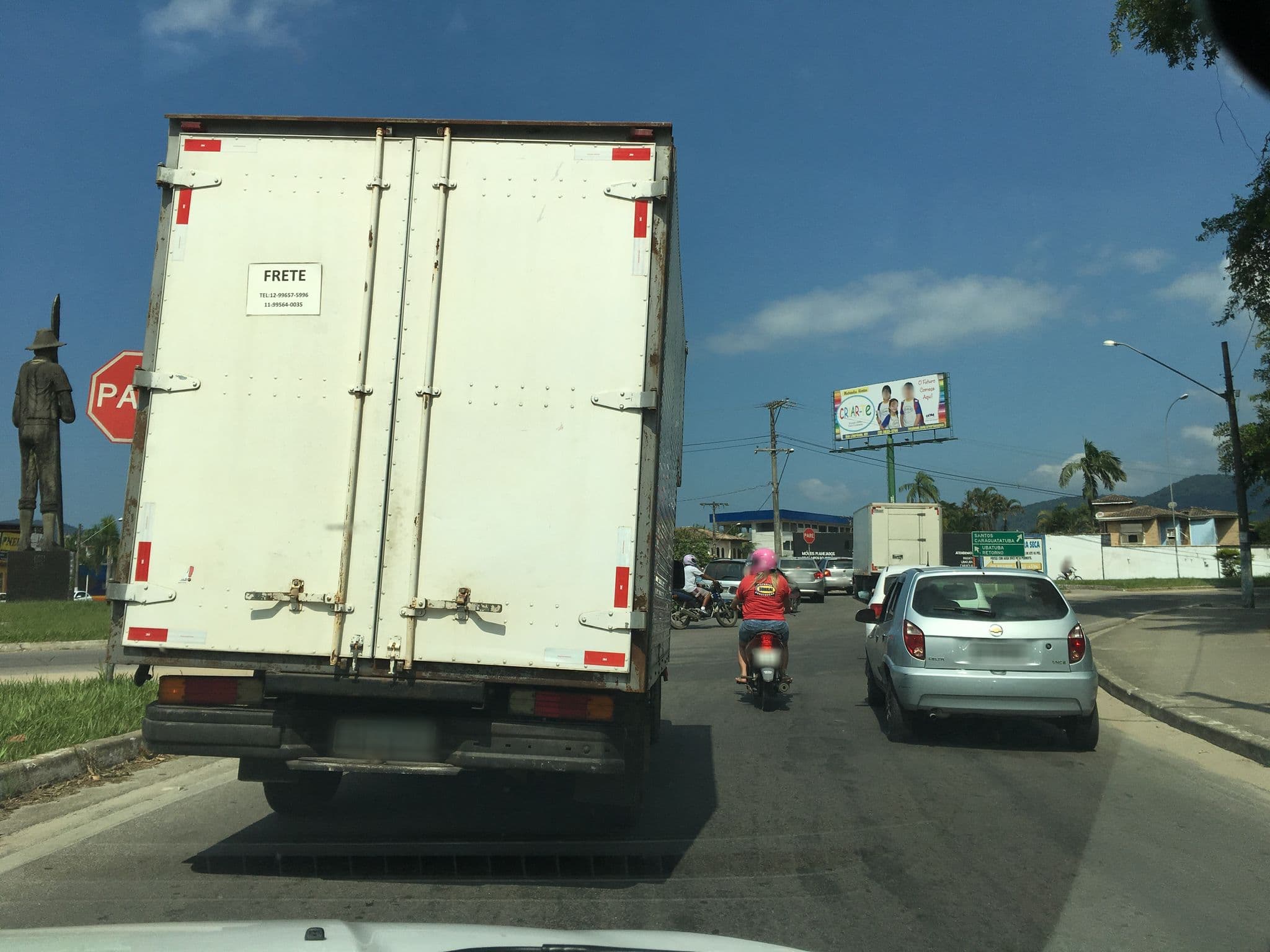 Street view near Hotel Coquille, Ubatuba — © mherranz (CC BY-SA · Mapillary)