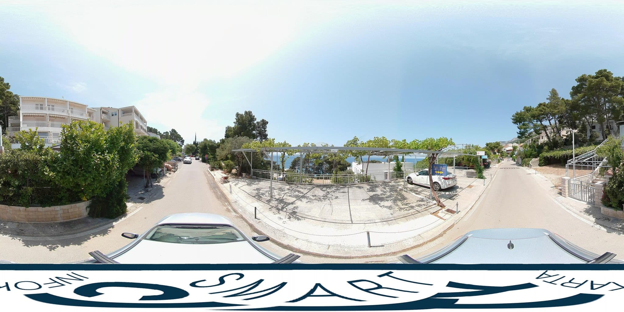 Street view near Vinko Apartman, Brela — © SilvioBasic (CC BY-SA · Mapillary)