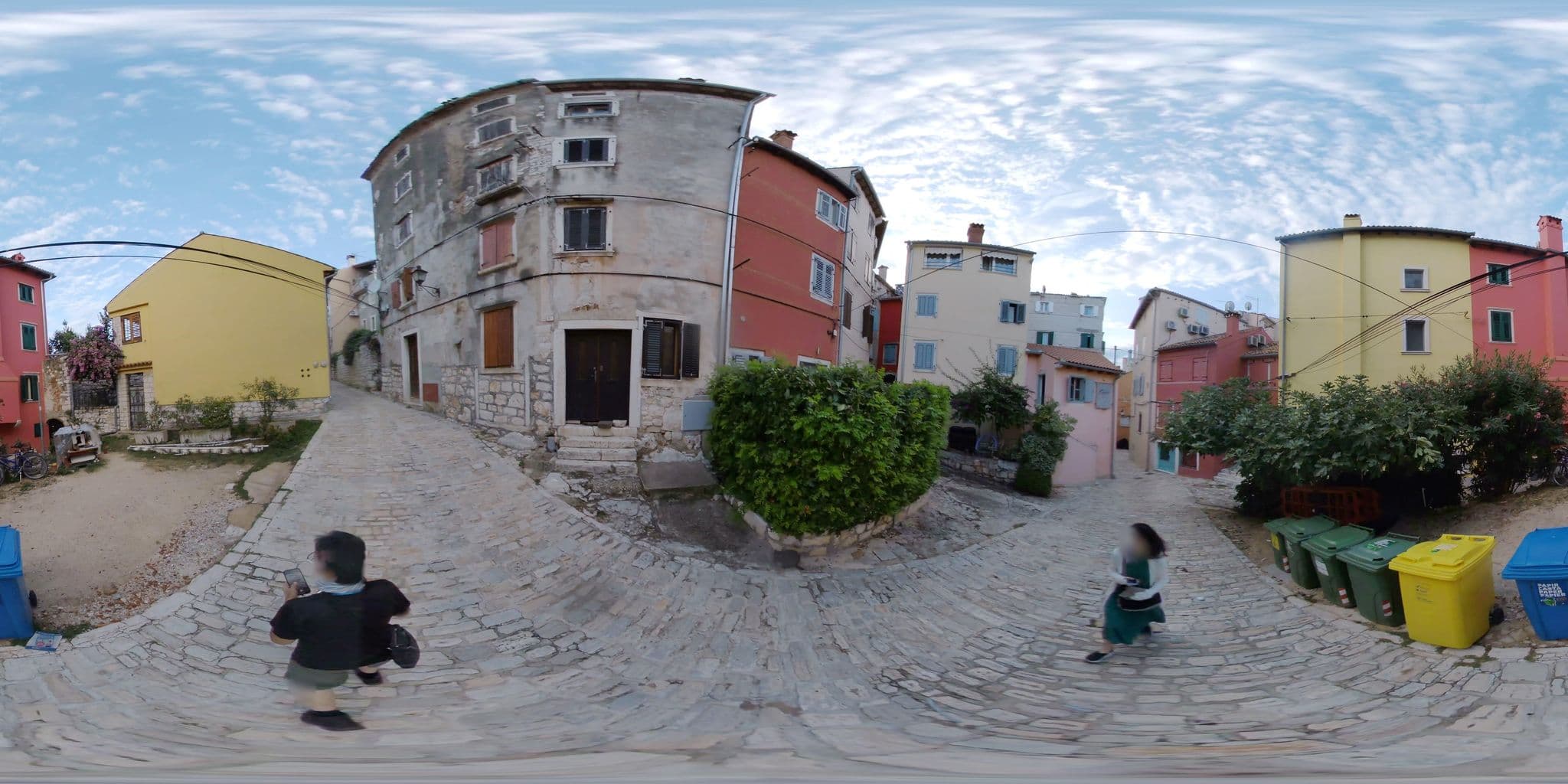 Street view near Casa Ivona, Rovinj