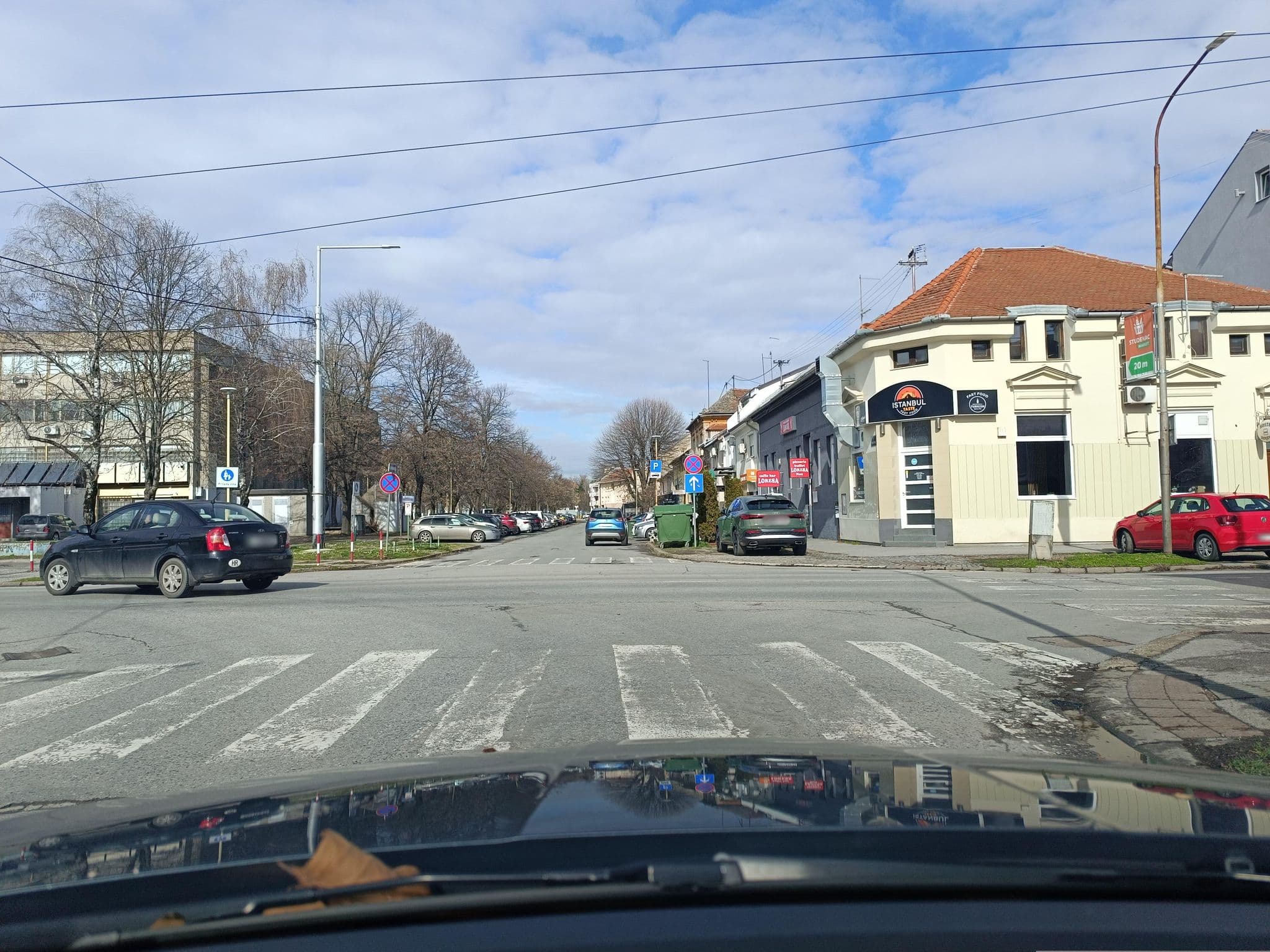 Street view near Zrinjevac, Osijek — © Sarmafanboy (CC BY-SA · Mapillary)