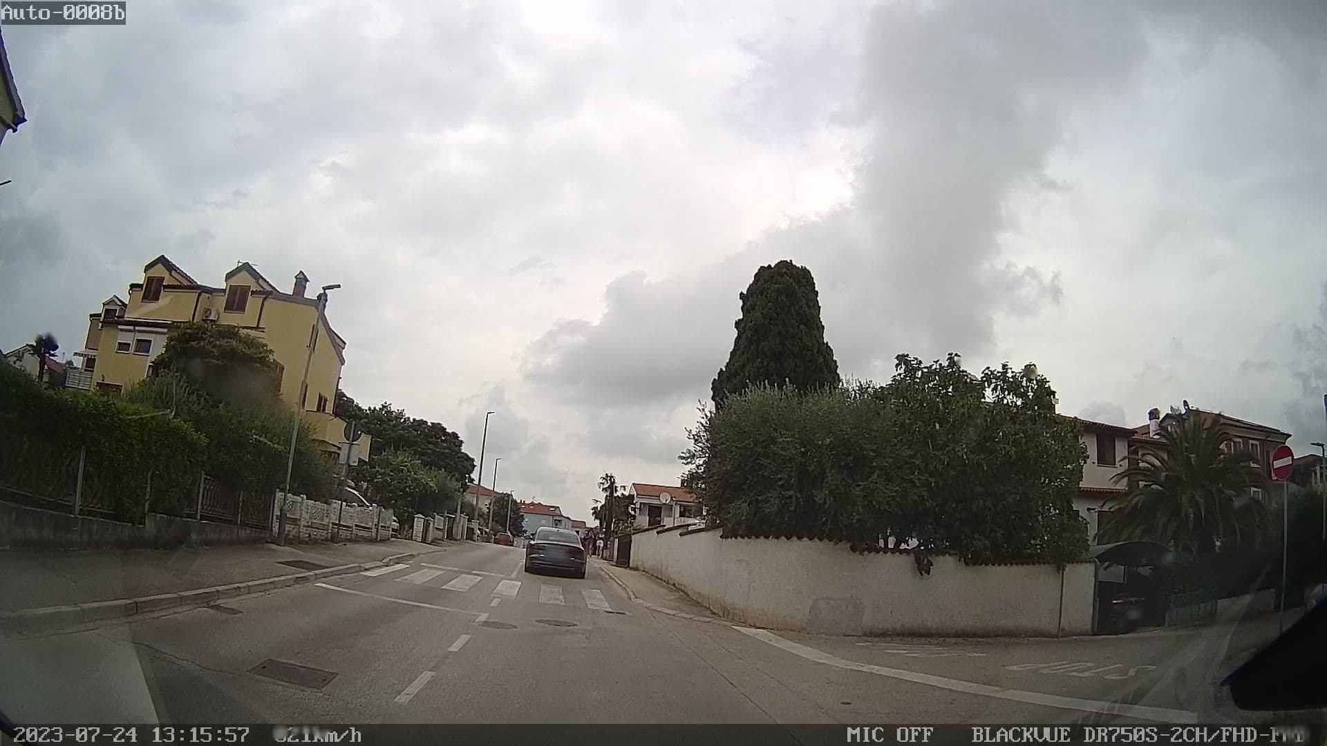 Street view near Apartments Ragusa, Rovinj