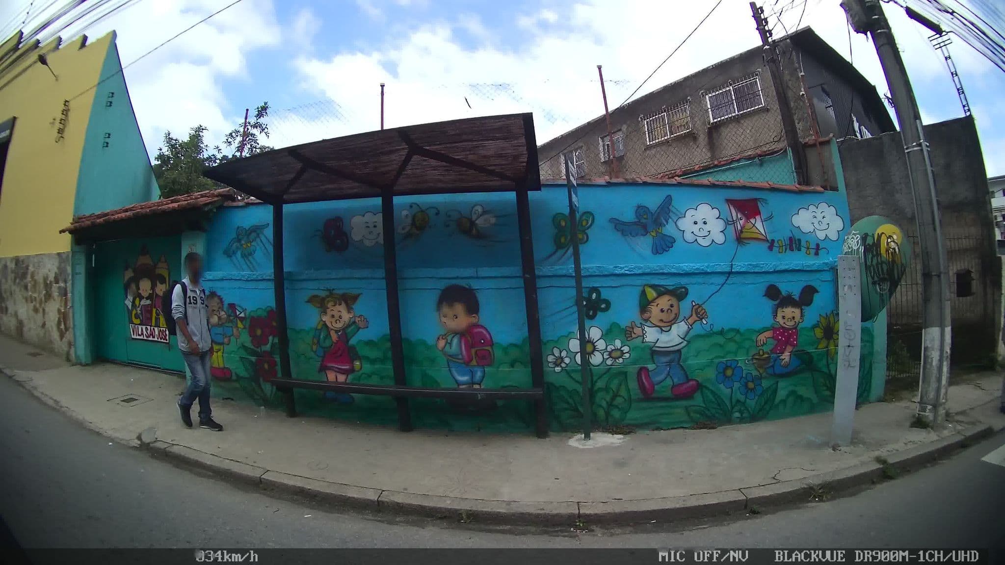 Street view near Pousada Azurra, Petrópolis — © kaart_2 (CC BY-SA · Mapillary)