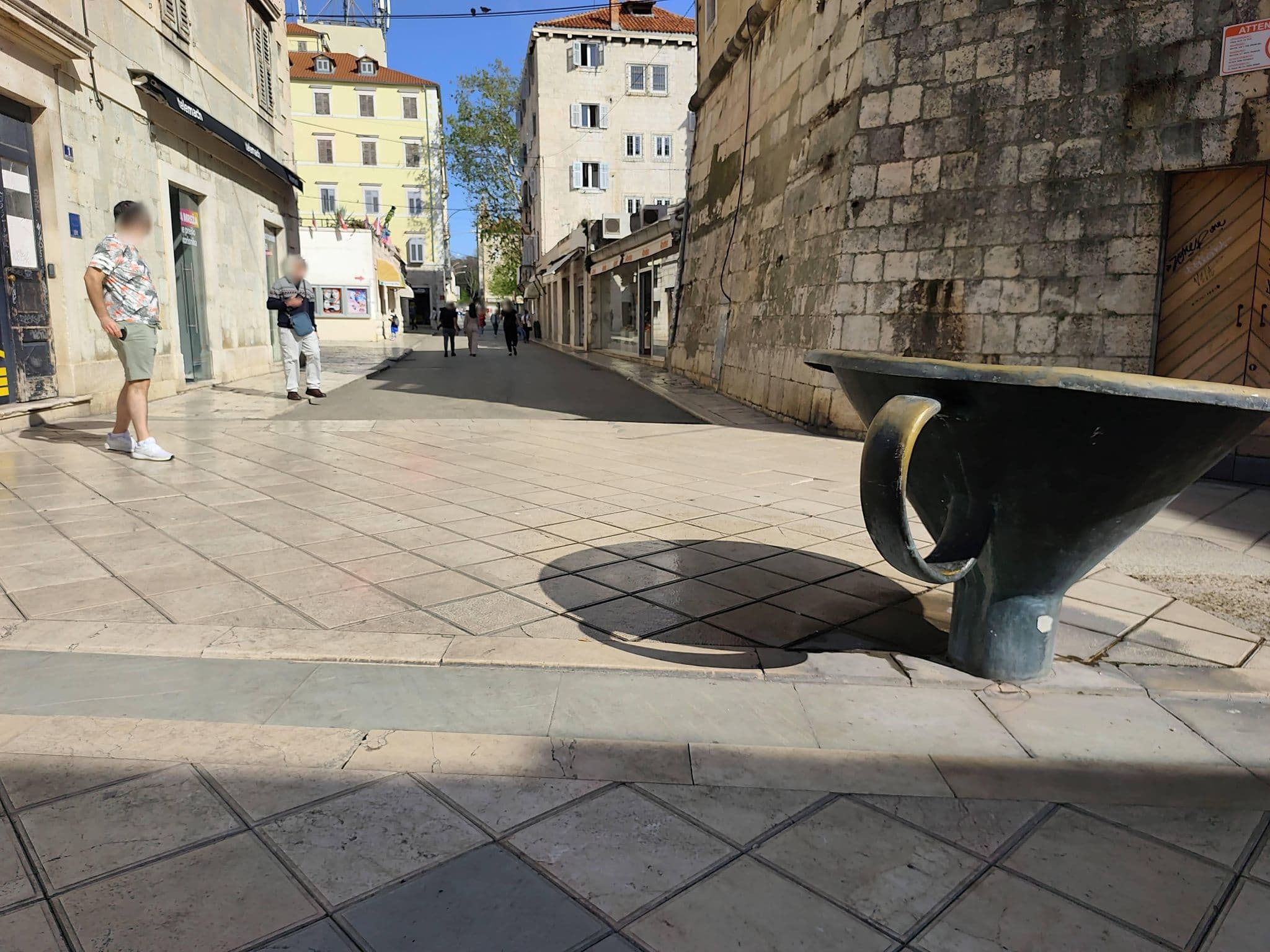 Street view near Silver Central Hostel, Split — © Duro (CC BY-SA · Mapillary)