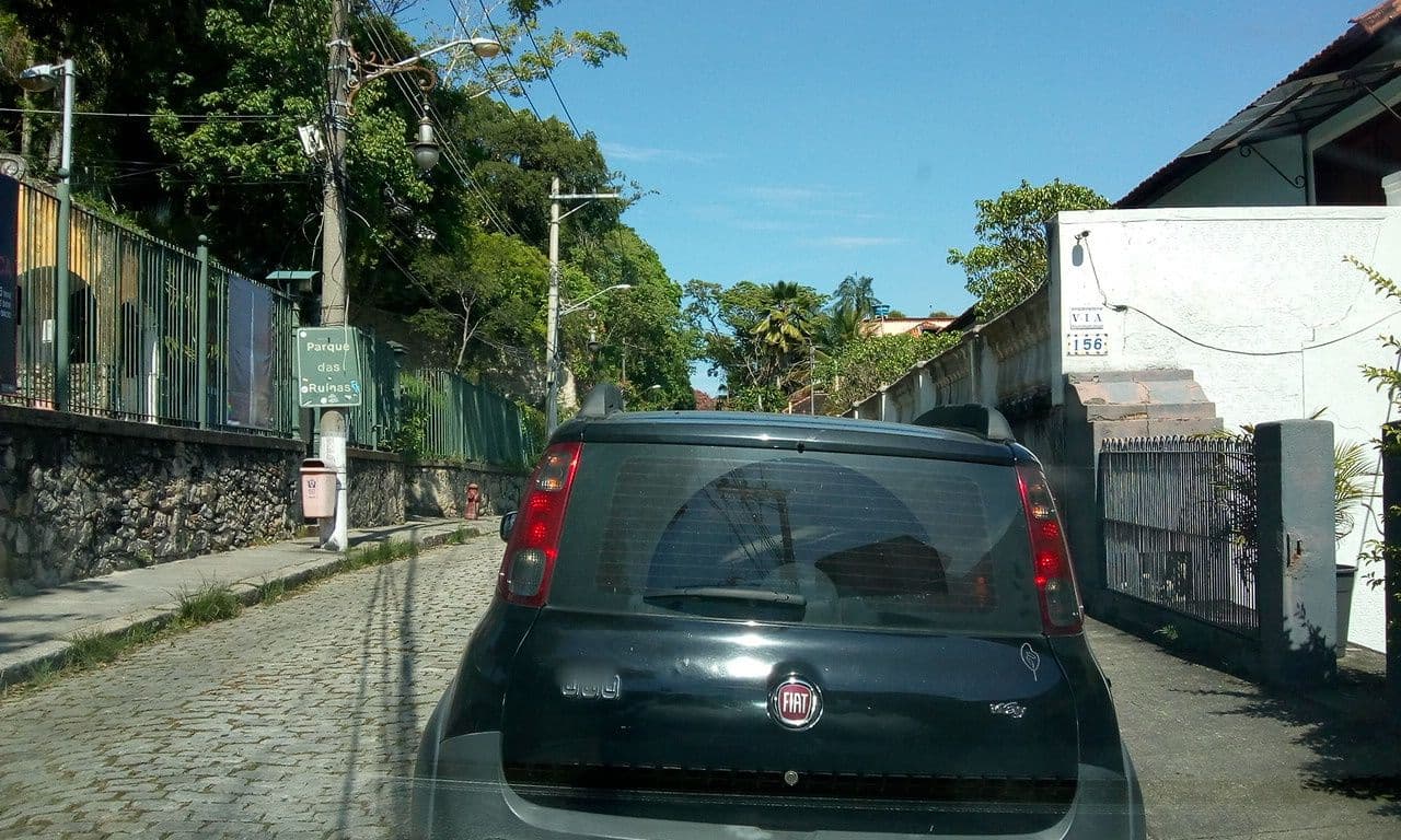 Street view near Hospedaria Santa, Santa Teresa — © marciosampaio (CC BY-SA · Mapillary)