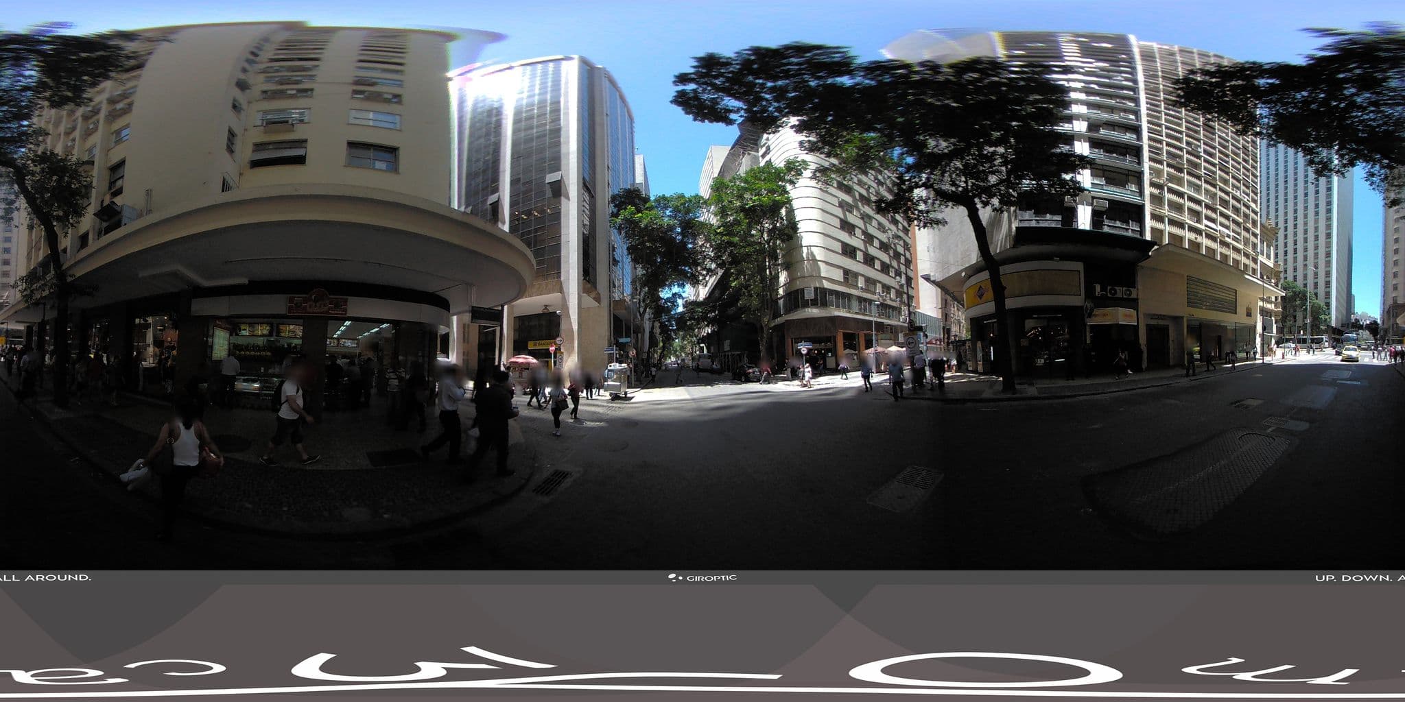 Street view near Premier Travel Viagens e Turismo Ltda, Rio de Janeiro — © nighto (CC BY-SA · Mapillary)