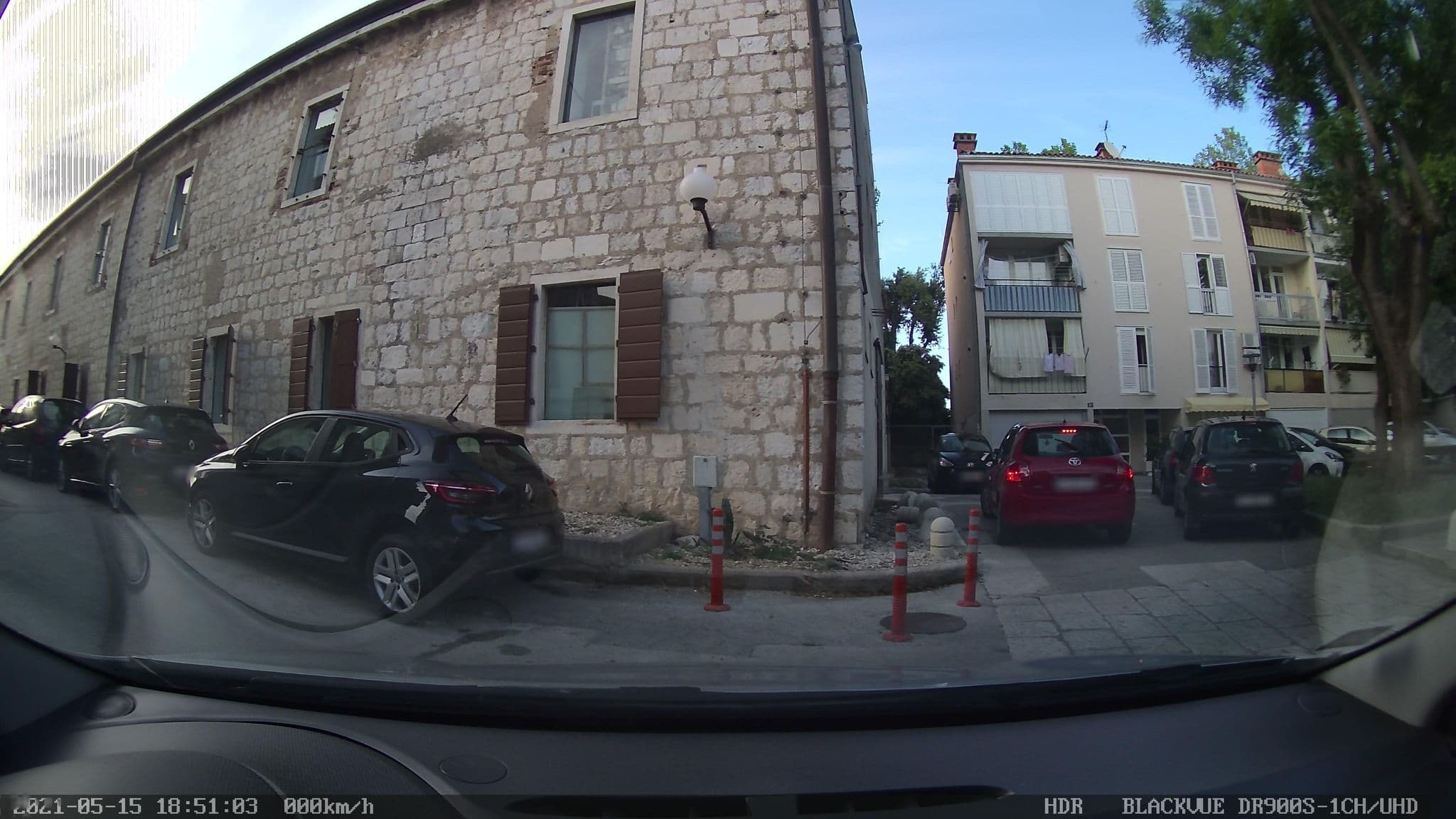 Street view near Zadar Center Apartments, Zadar