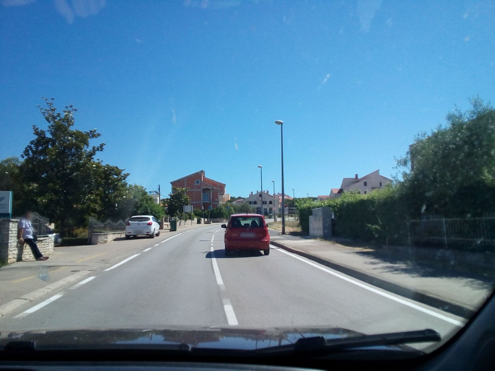 Street view near Apartments Levanat, Zadar