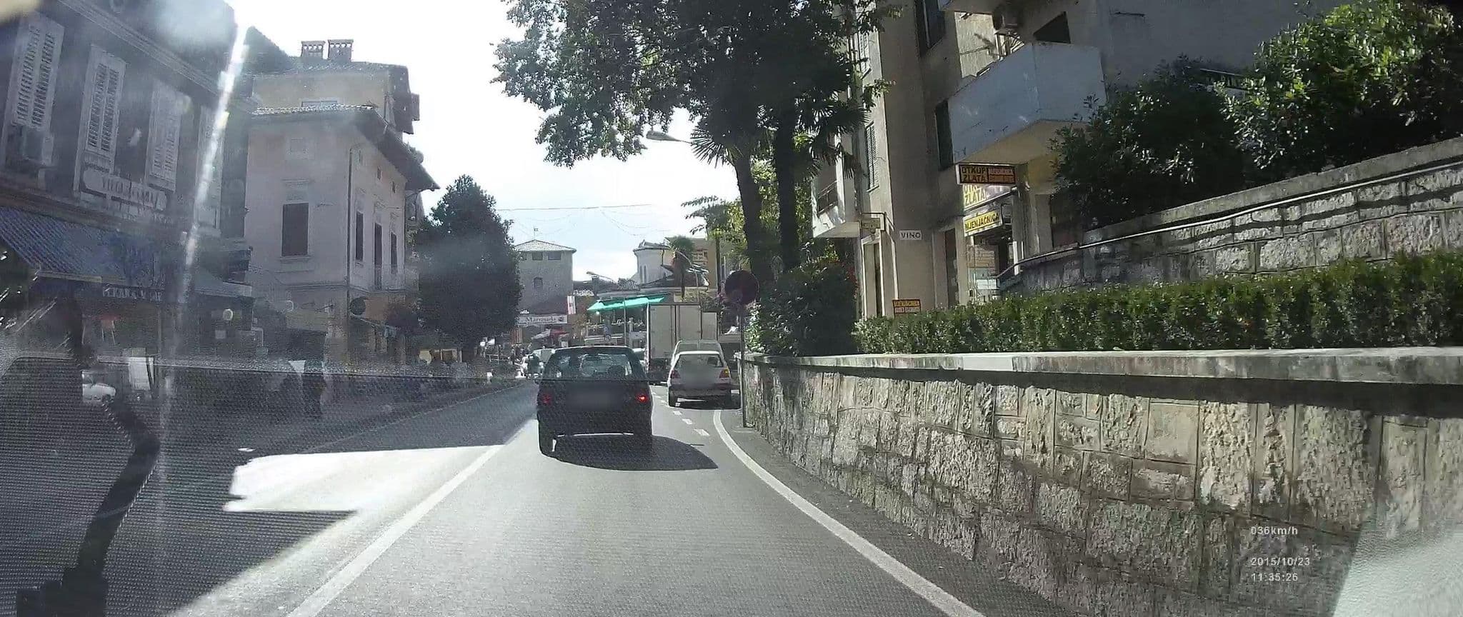 Street view near Apartment Magnolia, Lovran — © idelac (CC BY-SA · Mapillary)