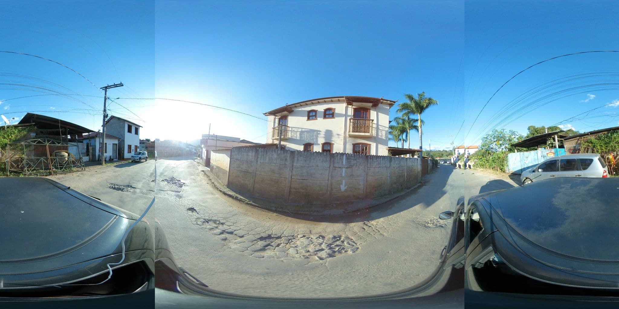 Street view near Pousada Santa Edwiges, Tiradentes — © Prefeitura_Tiradentes (CC BY-SA · Mapillary)