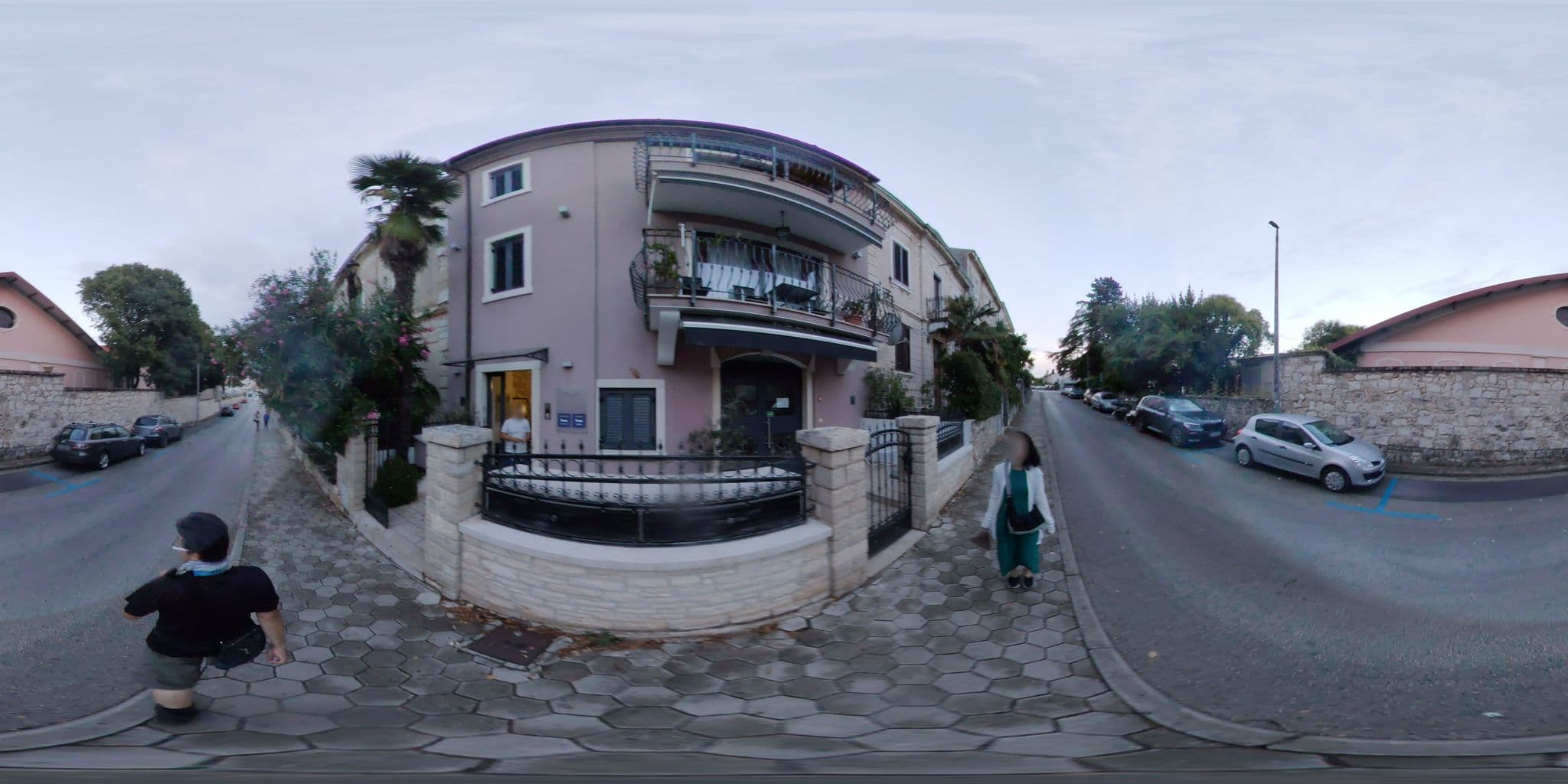 Street view near Kseni Accommodation, Rovinj