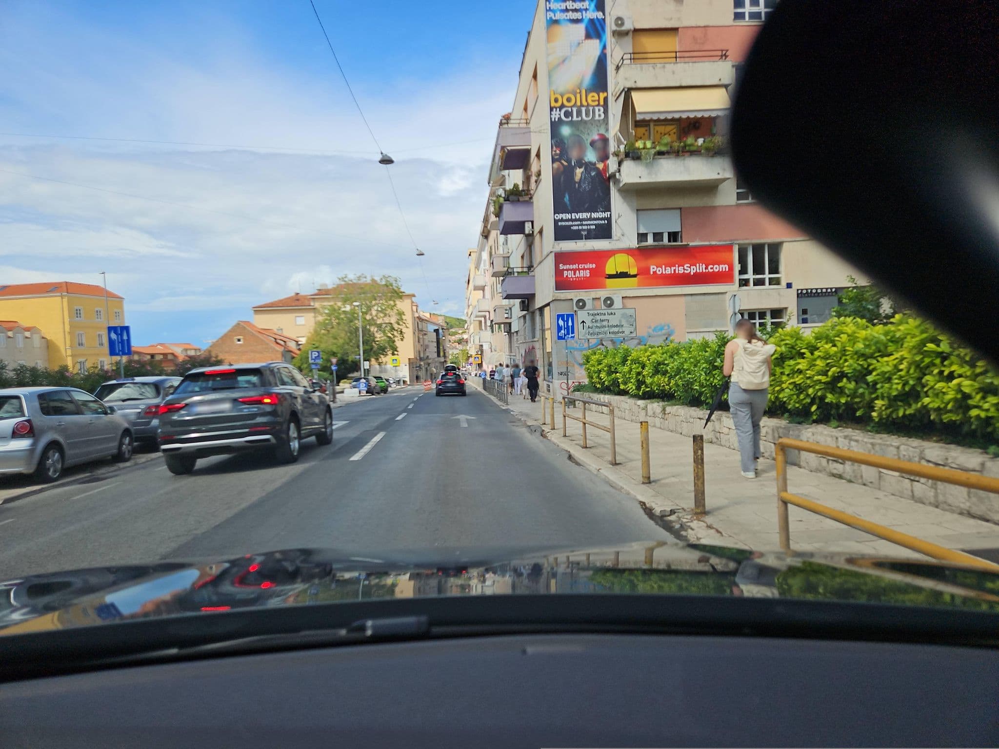 Street view near Simple Hostel, Split — © toho (CC BY-SA · Mapillary)