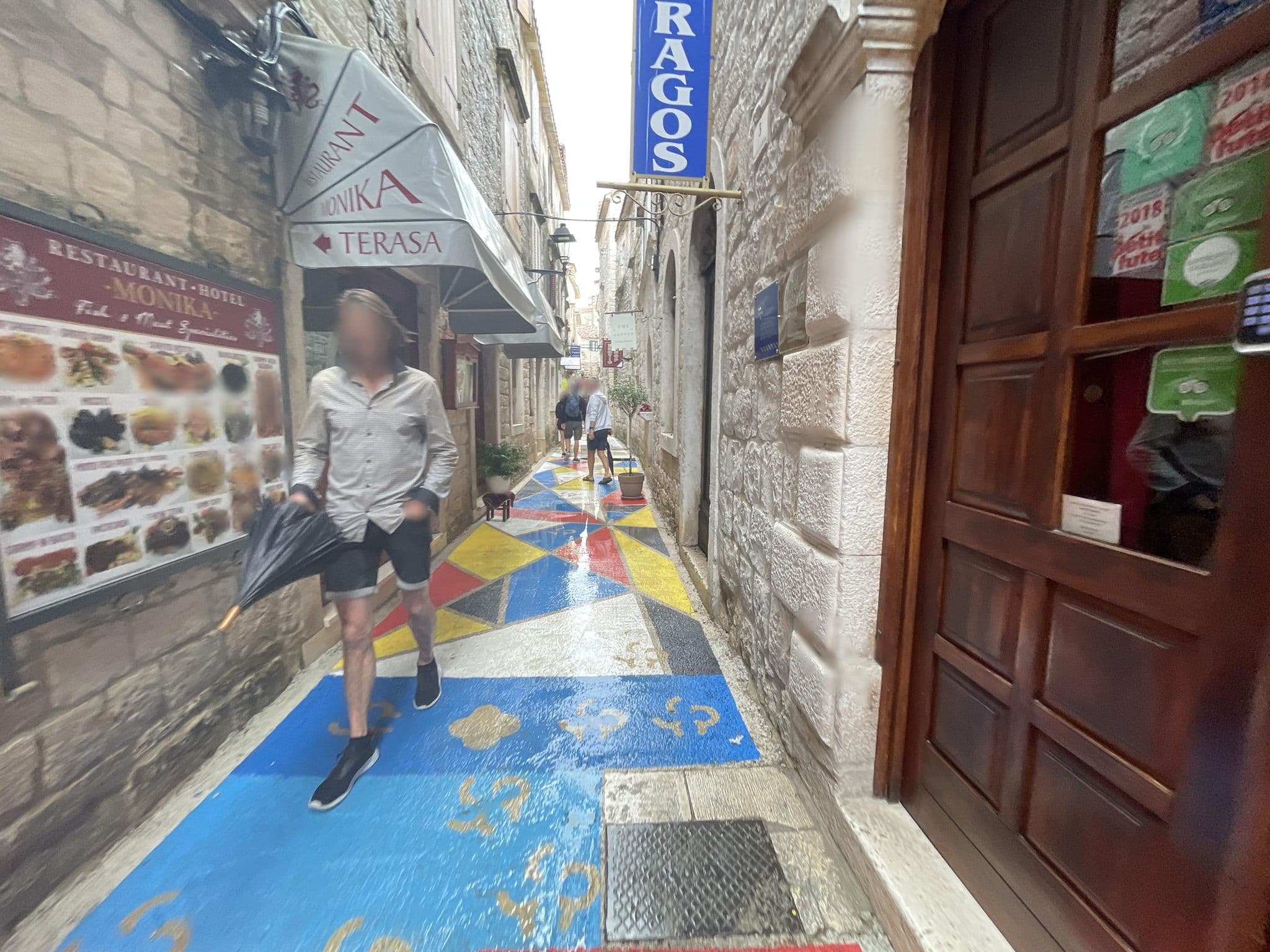 Street view near Palace Central Square, Trogir — © filipb (CC BY-SA · Mapillary)