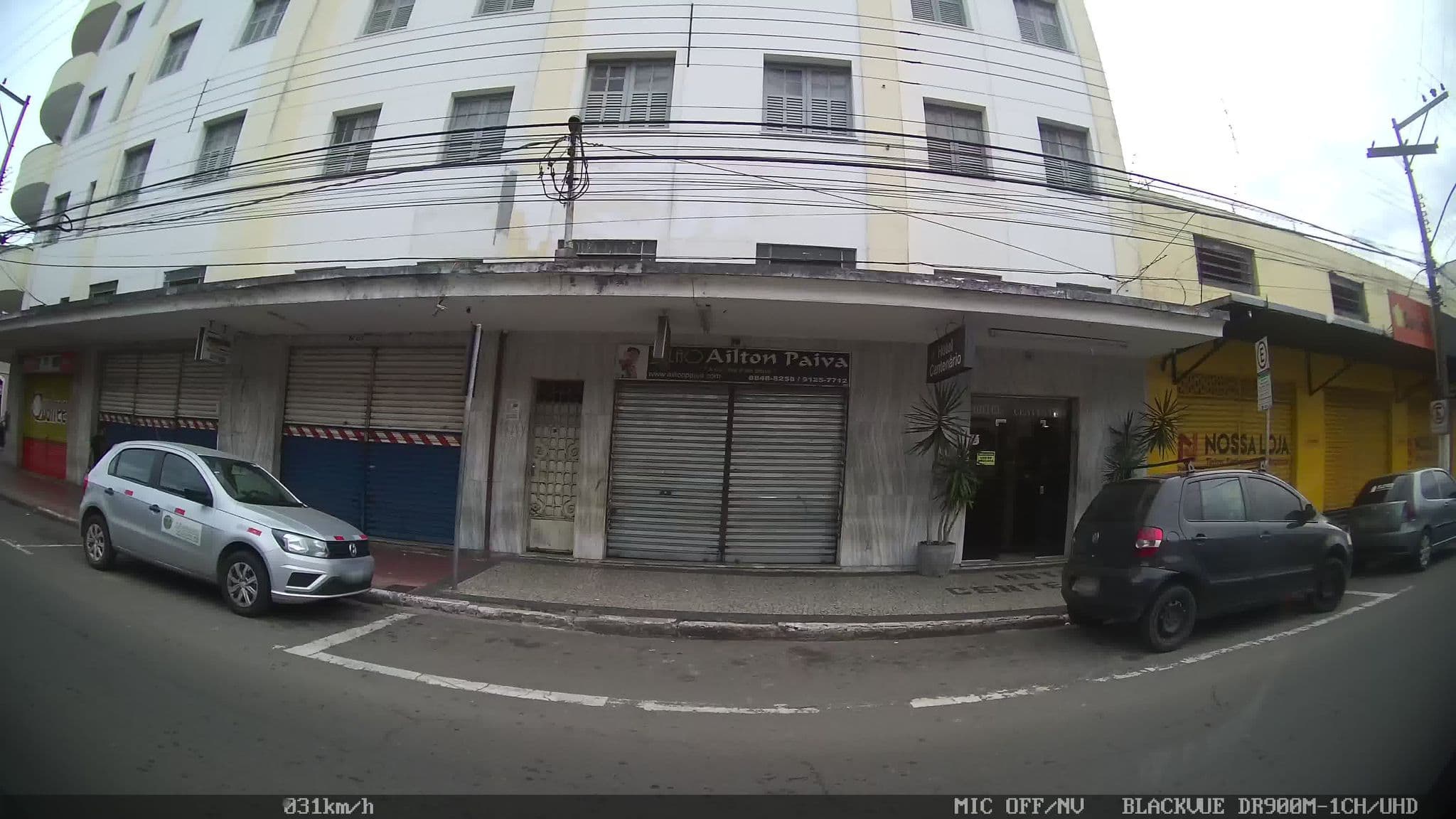 Street view near Hotel Centenário, Juiz de Fora — © kaart_2 (CC BY-SA · Mapillary)