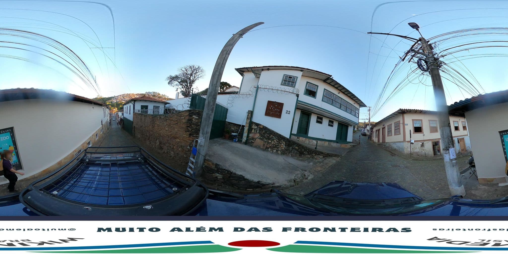 Street view near Pouso do Aleijadinho, Ouro Preto — © MuitoAlemdasFronteiras (CC BY-SA · Mapillary)