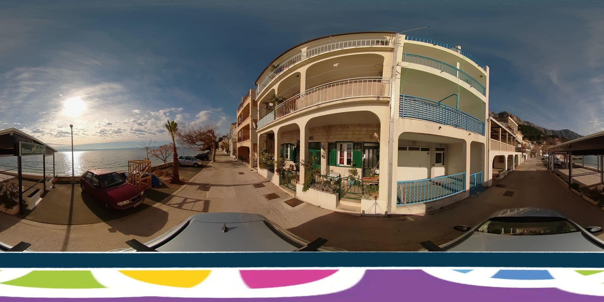 Street view near Apartmani Gabrijela, Podgora — © SilvioBasic (CC BY-SA · Mapillary)