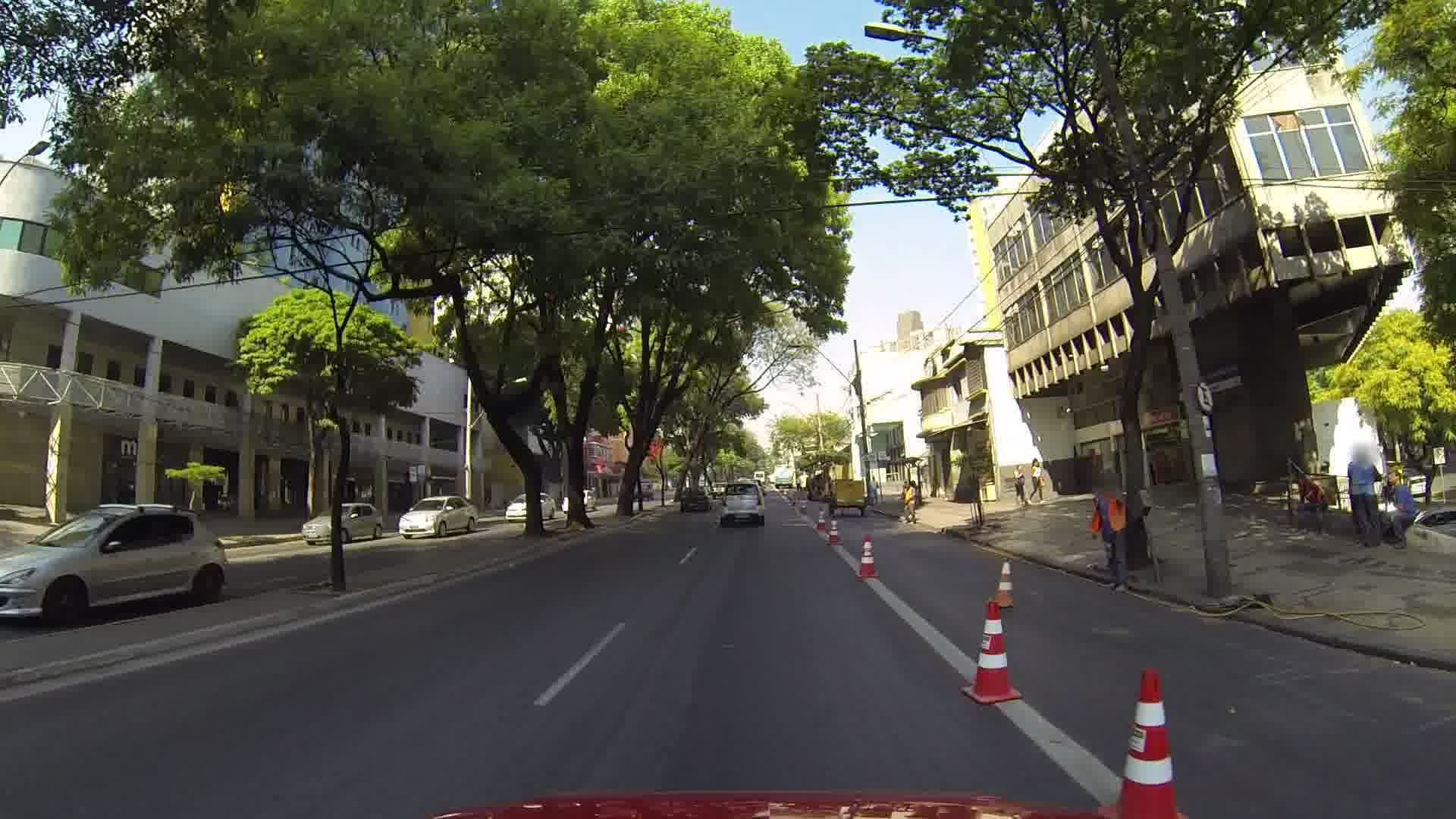 Street view near Royal Center Hotel, Belo Horizonte — © gweber (CC BY-SA · Mapillary)