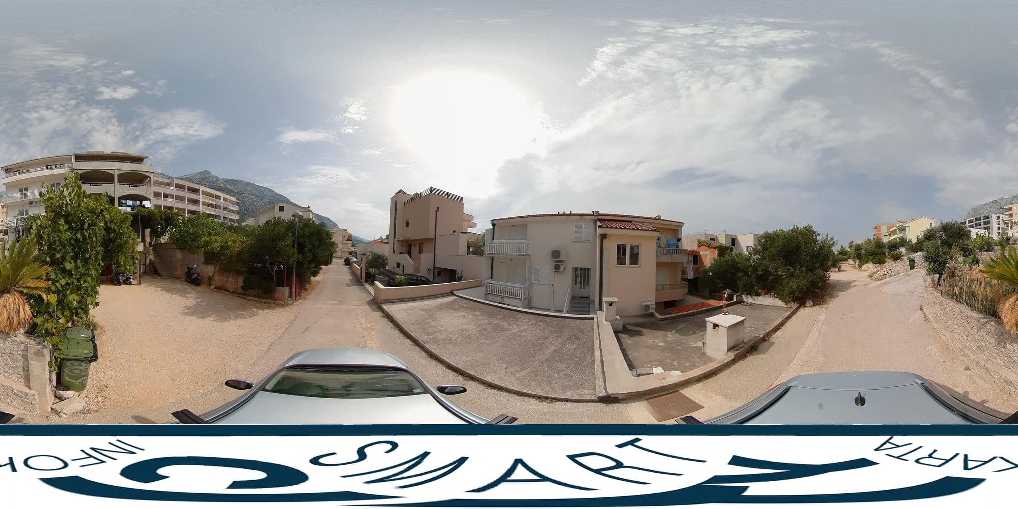 Street view near Apt. Sophie, Makarska — © SilvioBasic (CC BY-SA · Mapillary)