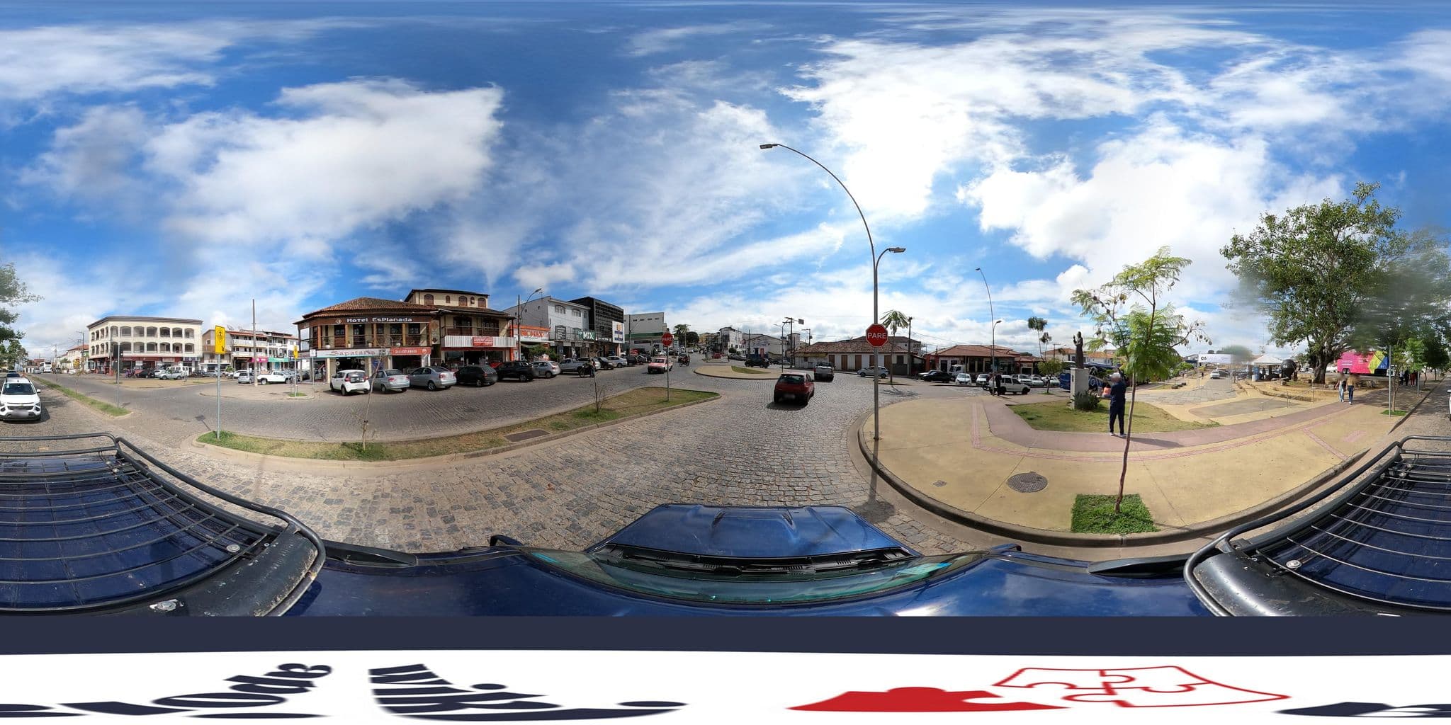 Street view near Hotel Esplanada, Diamantina — © MuitoAlemdasFronteiras (CC BY-SA · Mapillary)