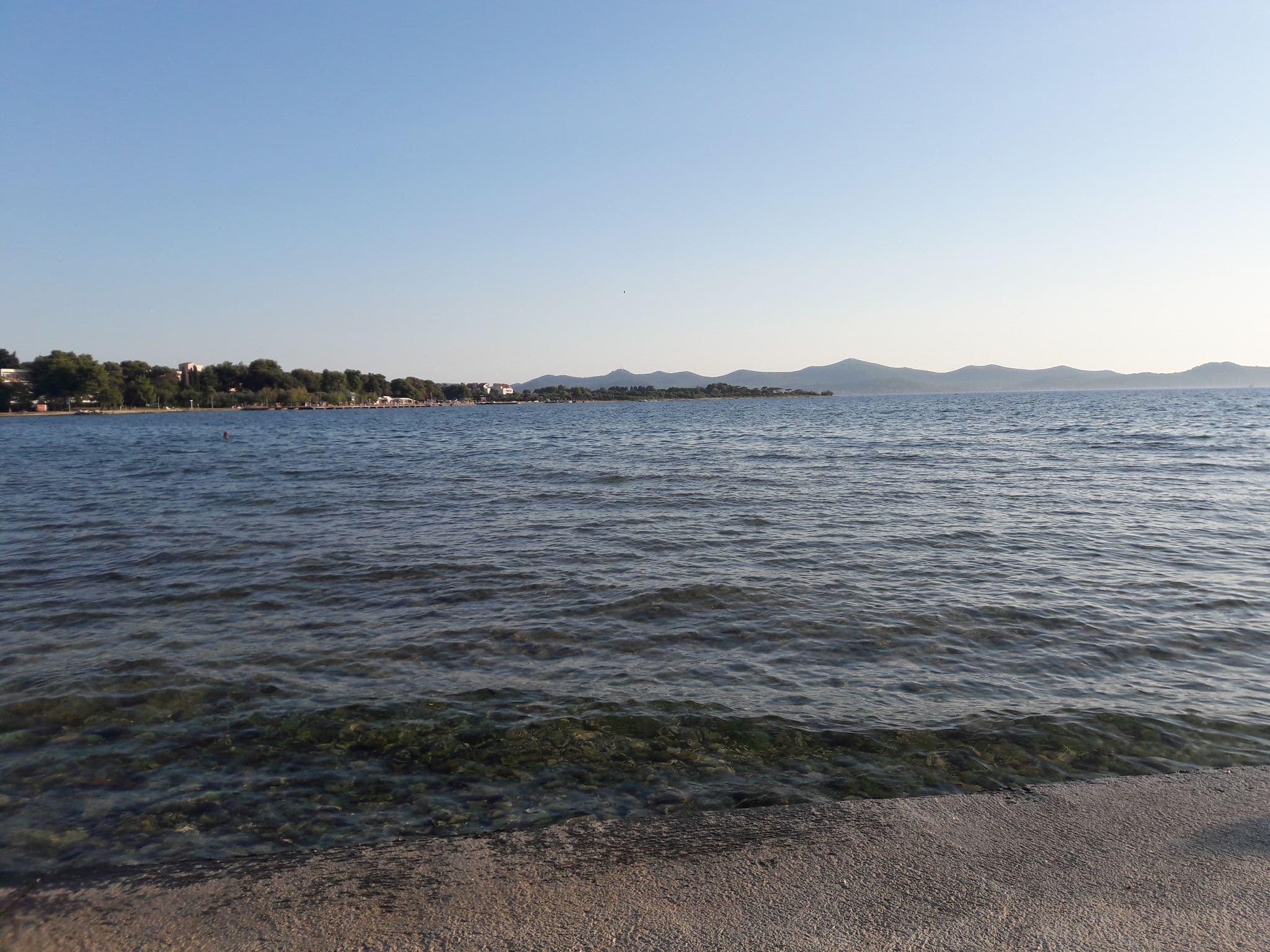Street view near Lucija, Zadar